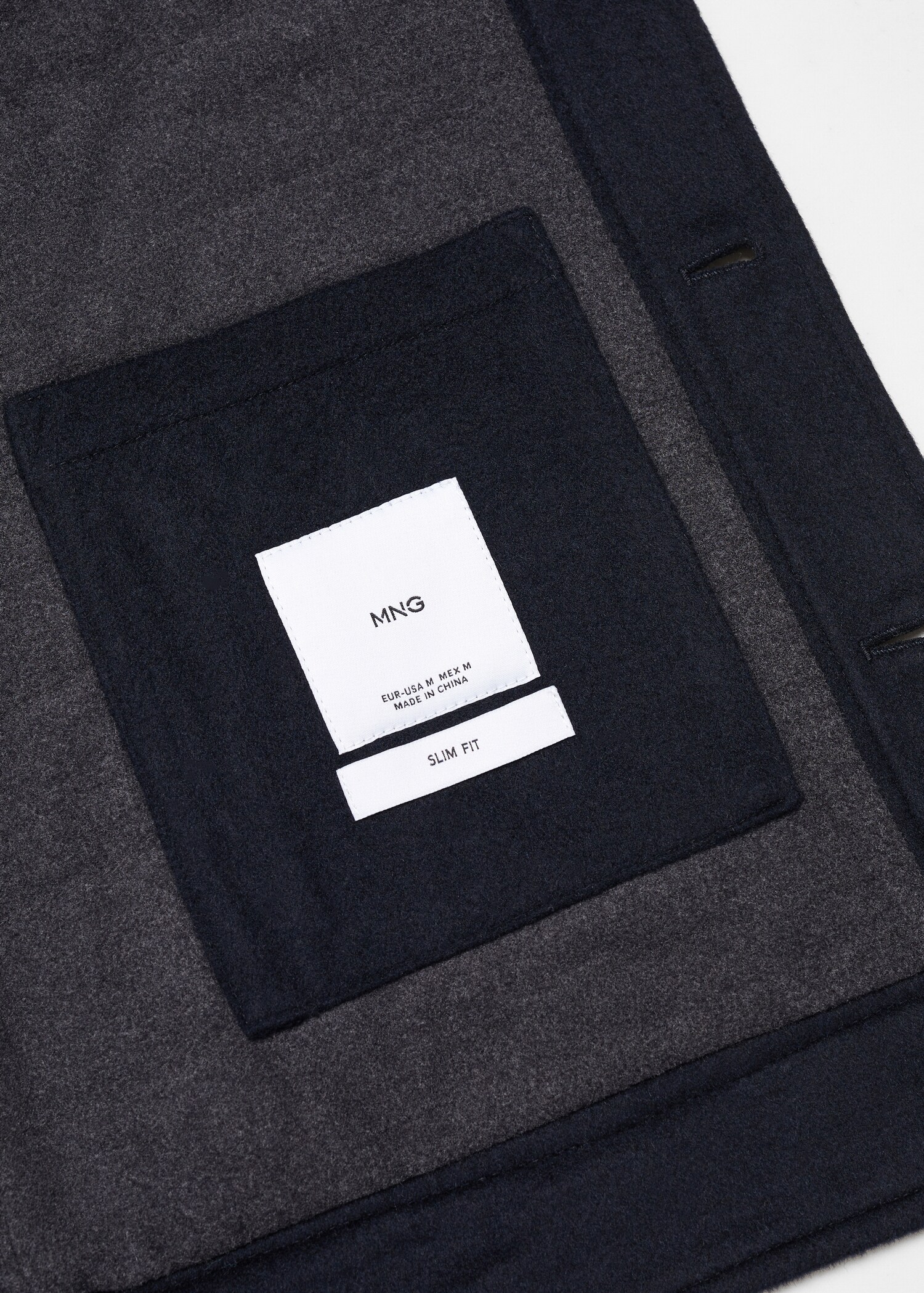 Wool jacket with pockets - Details of the article 8