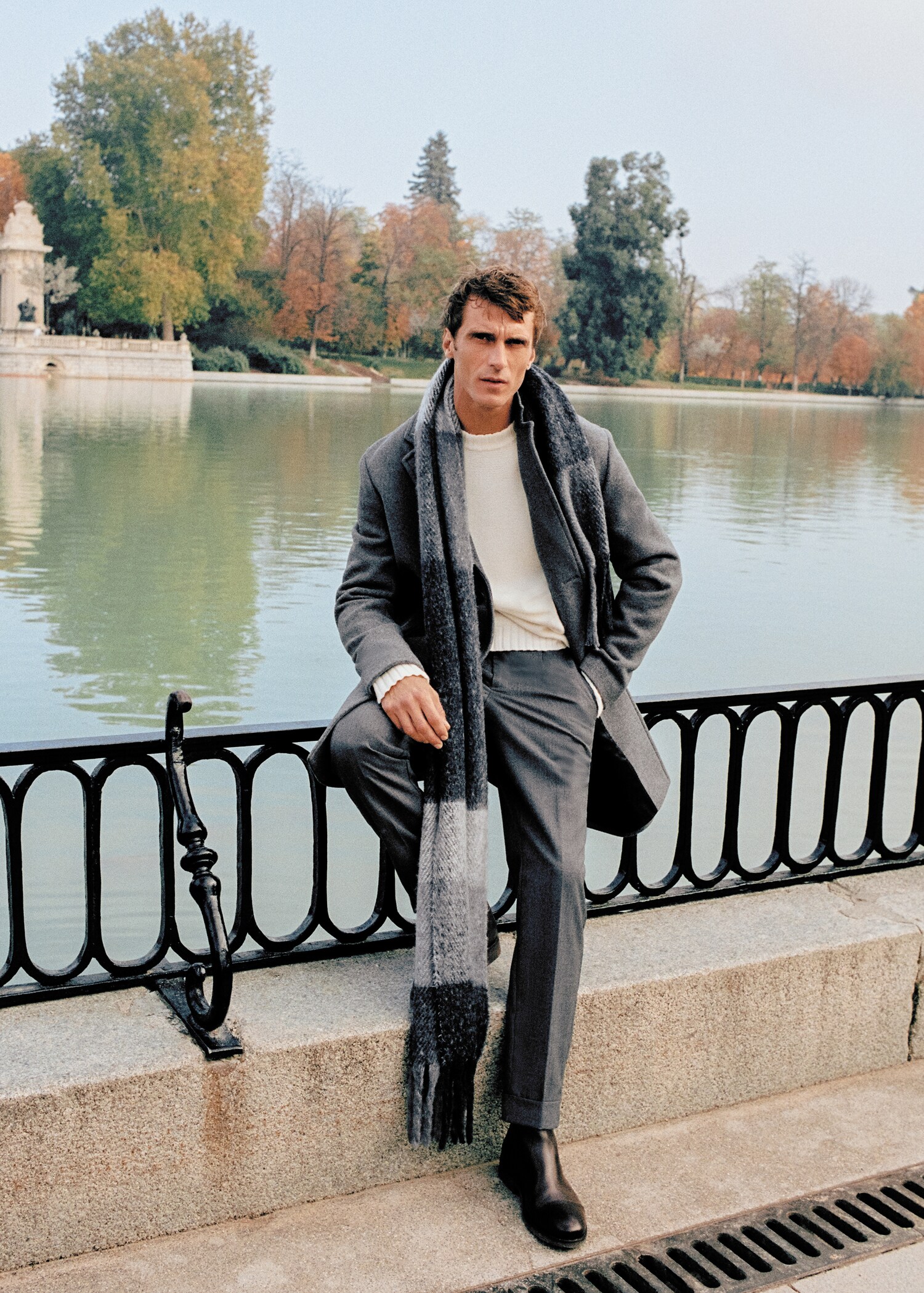 Lightweight recycled wool coat - Details of the article 6