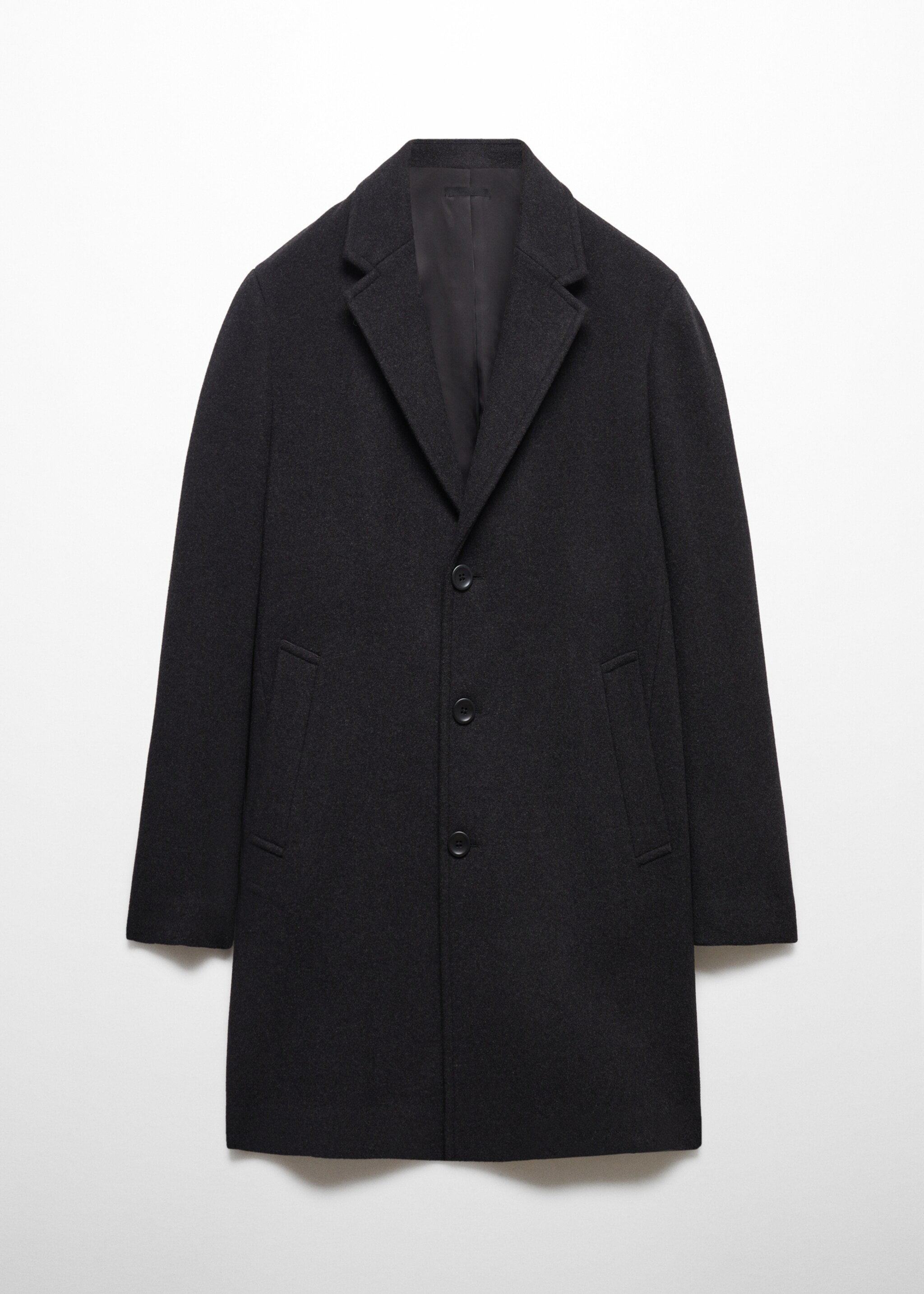Lightweight recycled wool coat - Article without model