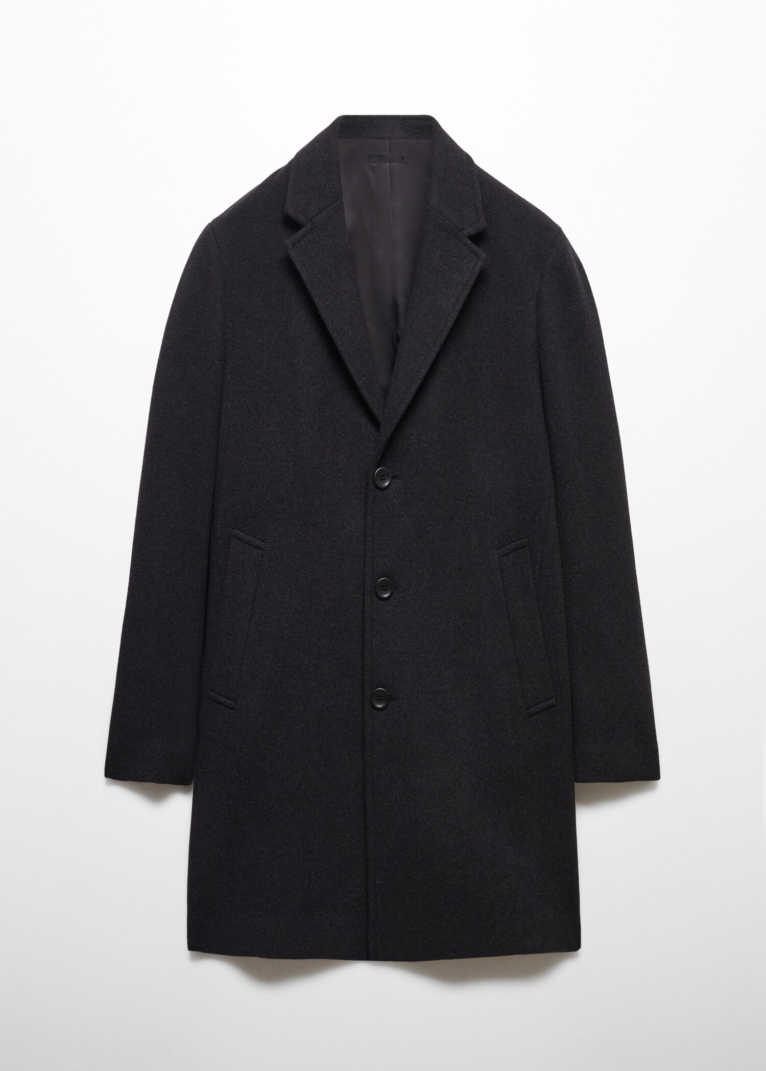 Lightweight recycled wool coat - Article without model