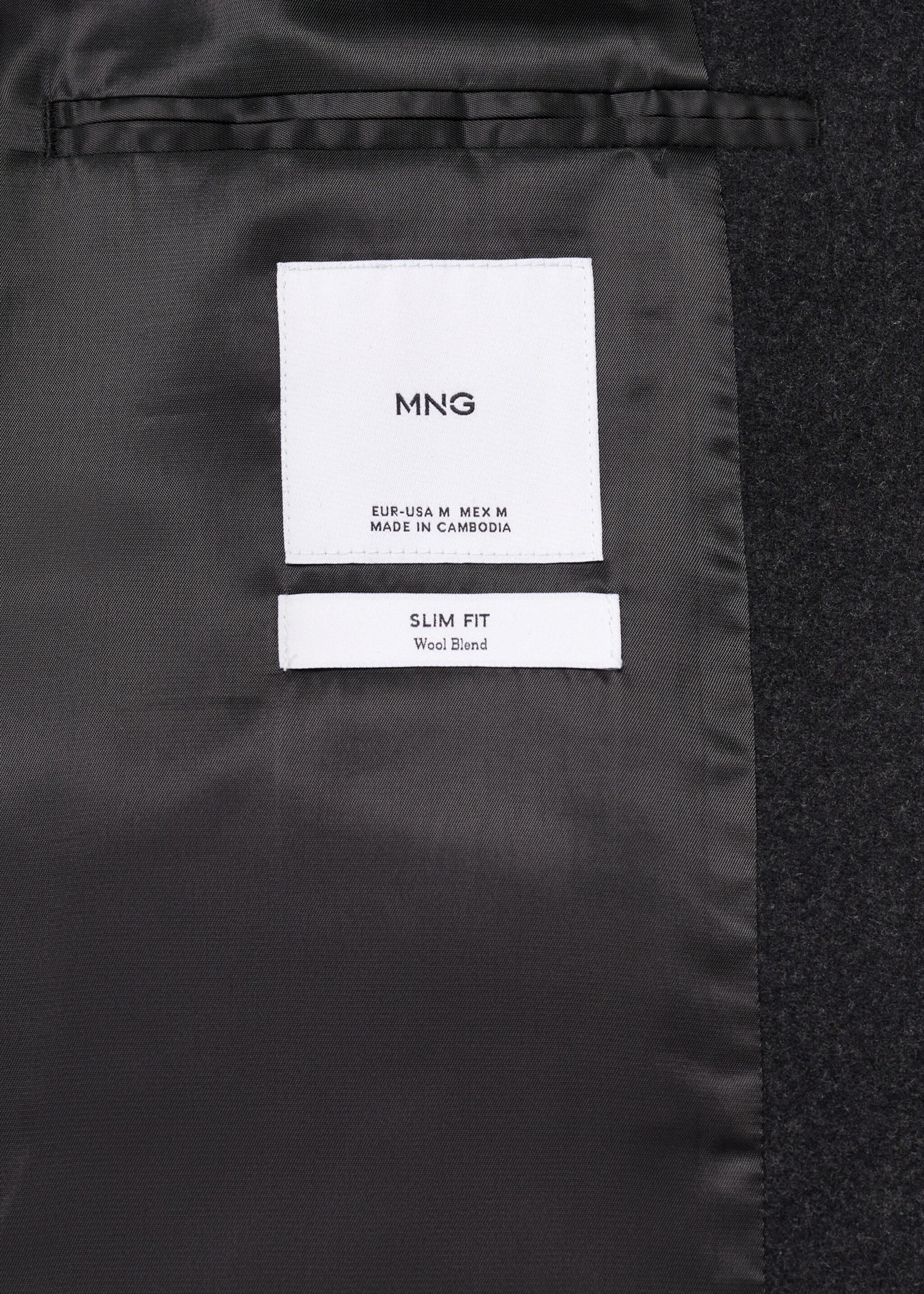 Lightweight recycled wool coat - Details of the article 8