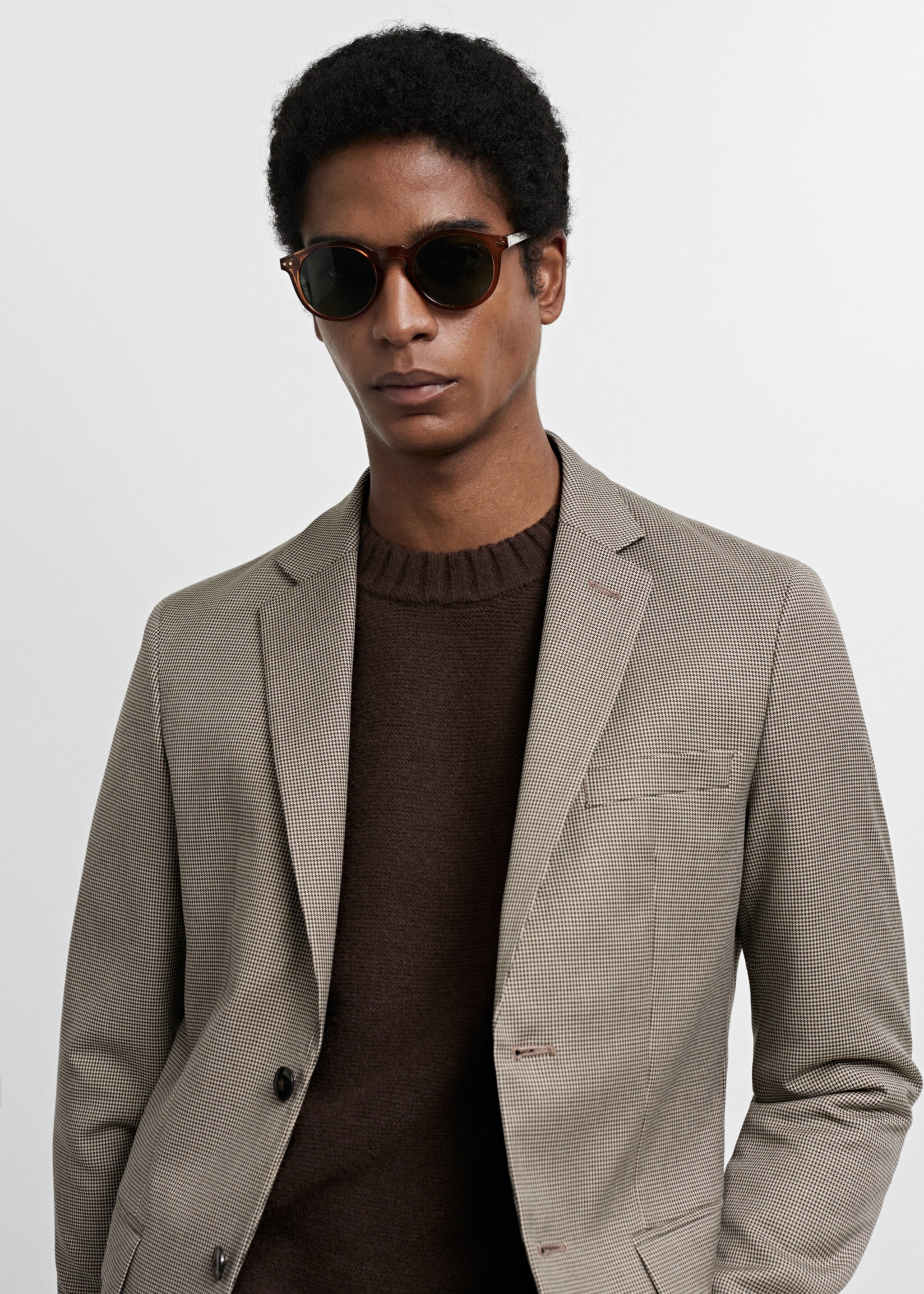 Öltönyzakó super slim fit sztreccs anyagból - A termék adatai 1