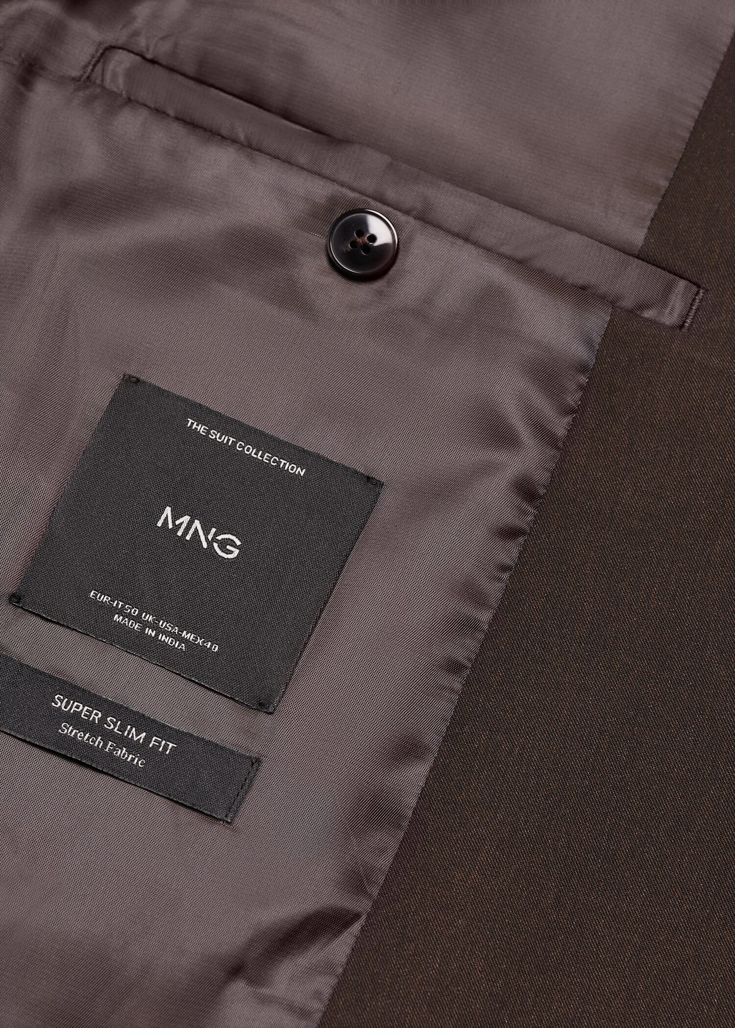 Super slim-fit suit jacket in stretch fabric - Details of the article 8