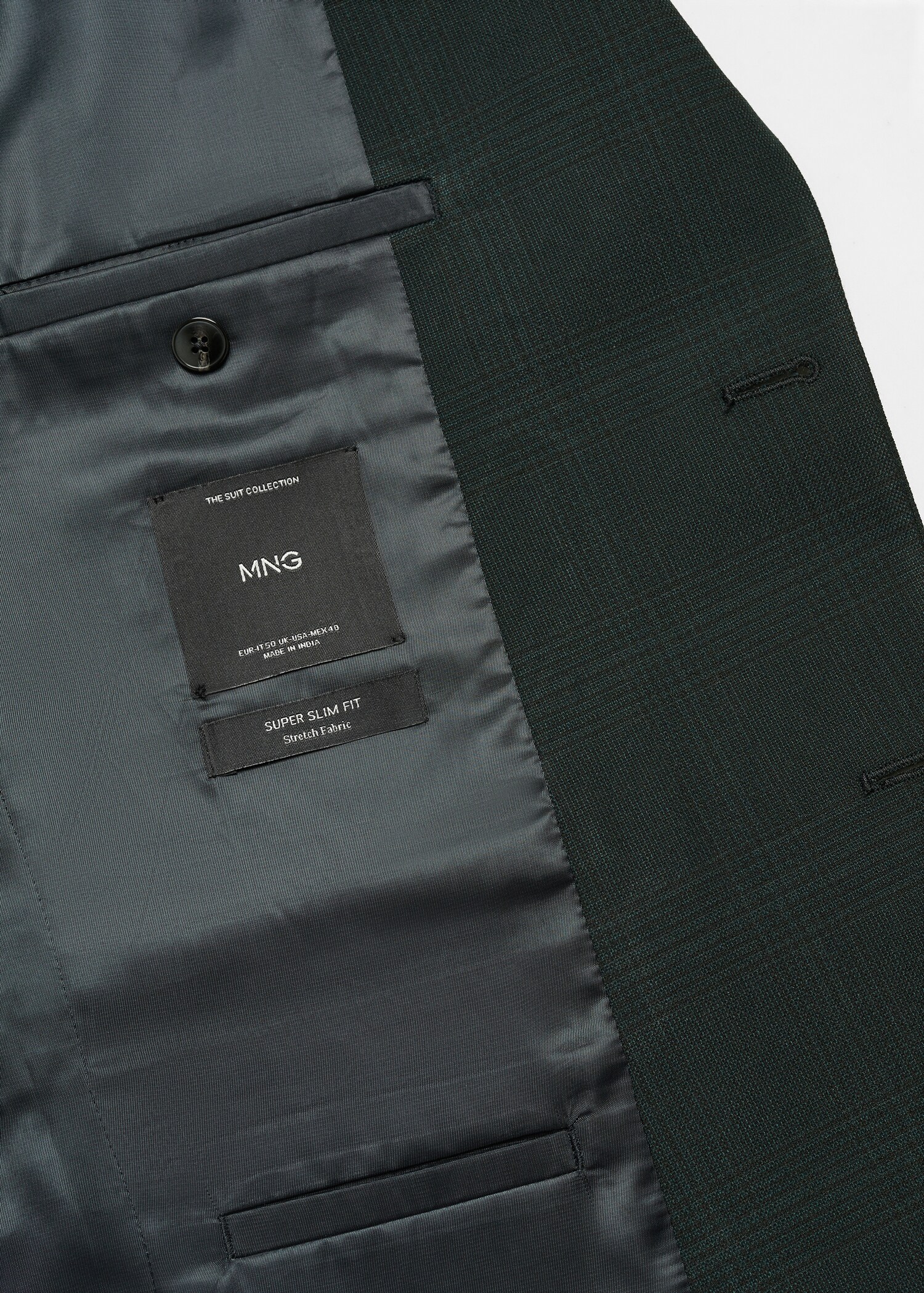 Super slim-fit suit jacket in stretch fabric - Details of the article 8