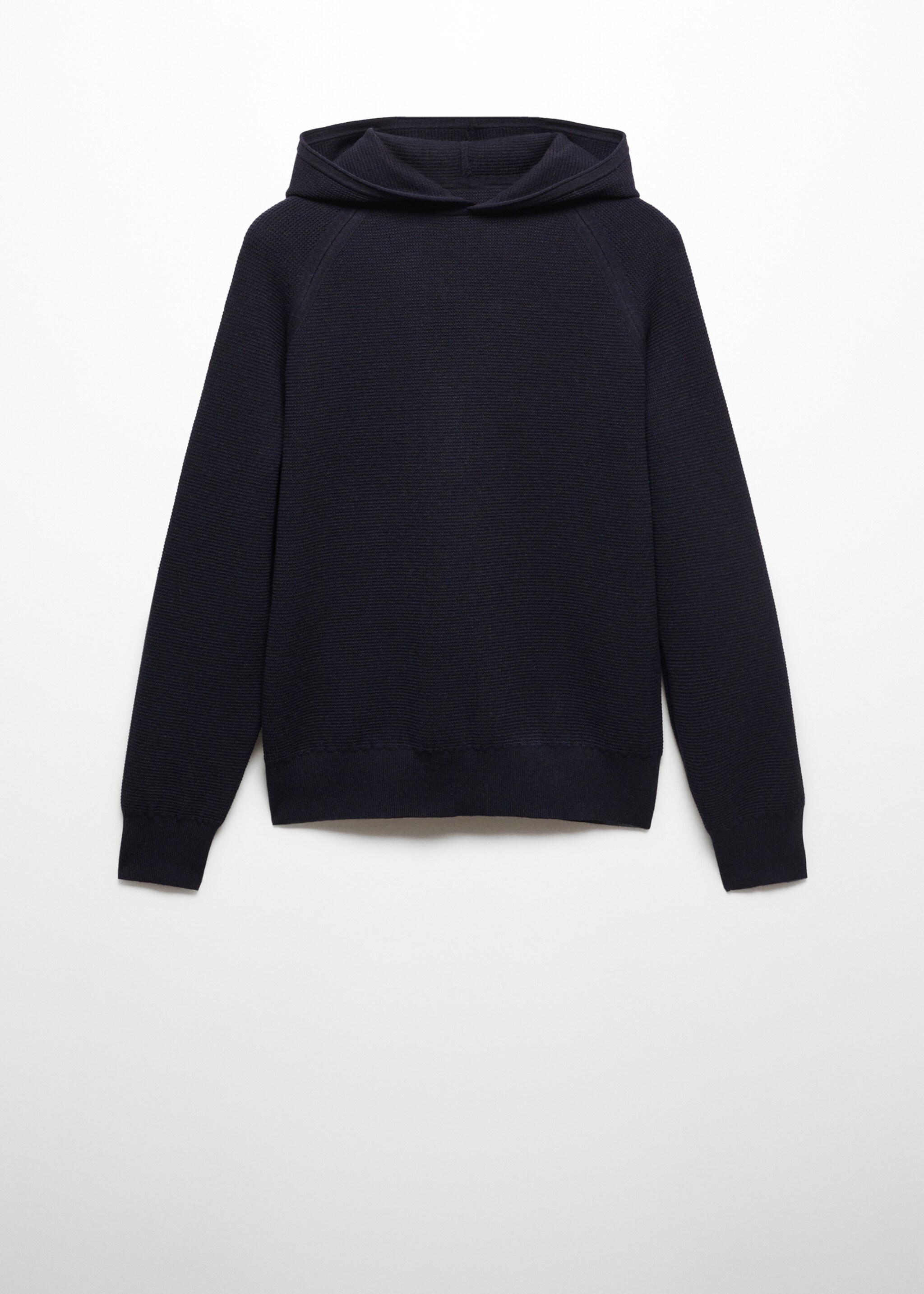 Stretch knitted sweatshirt - Article without model