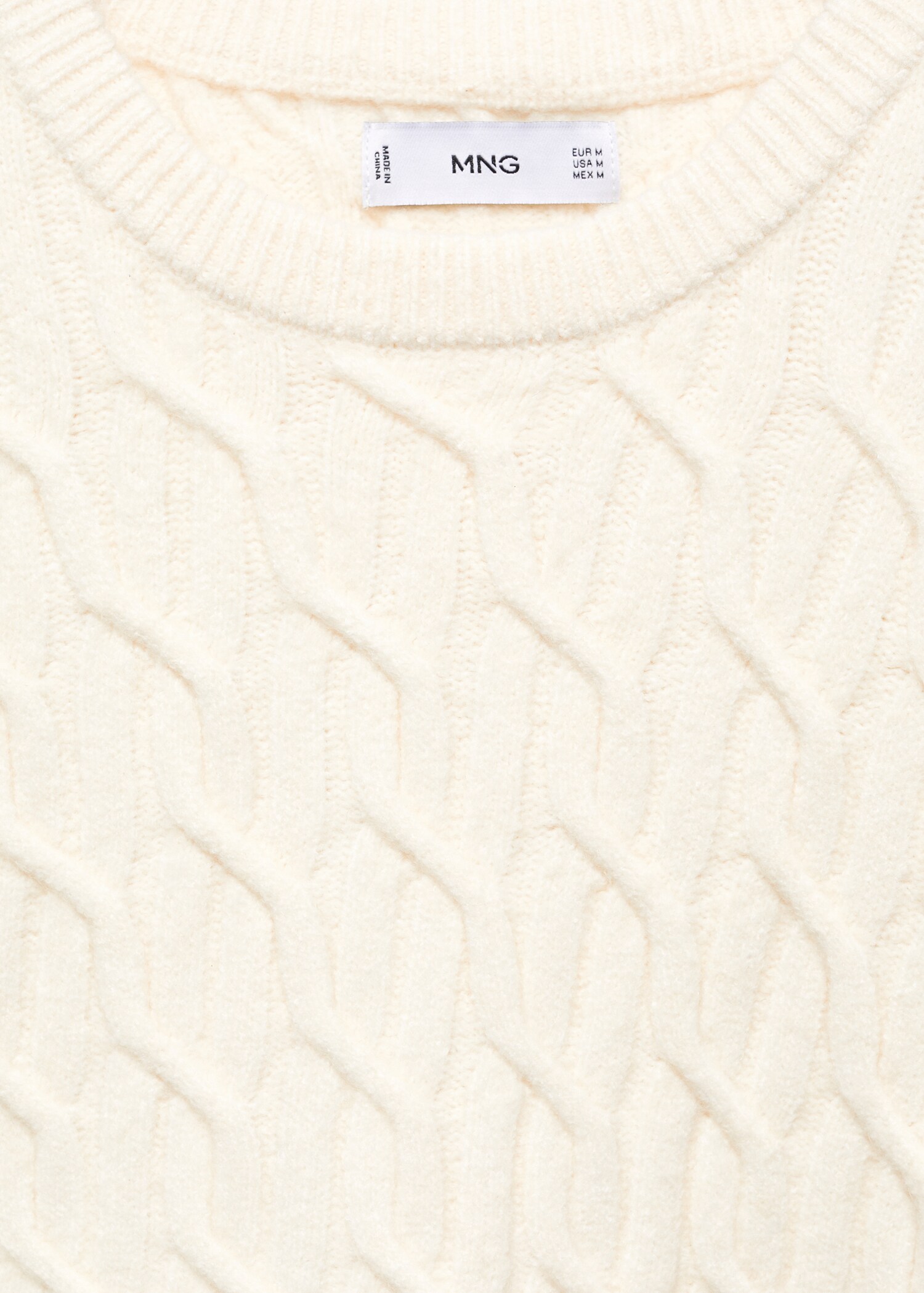 Pull-over maille tressée - Détail de l'article 8
