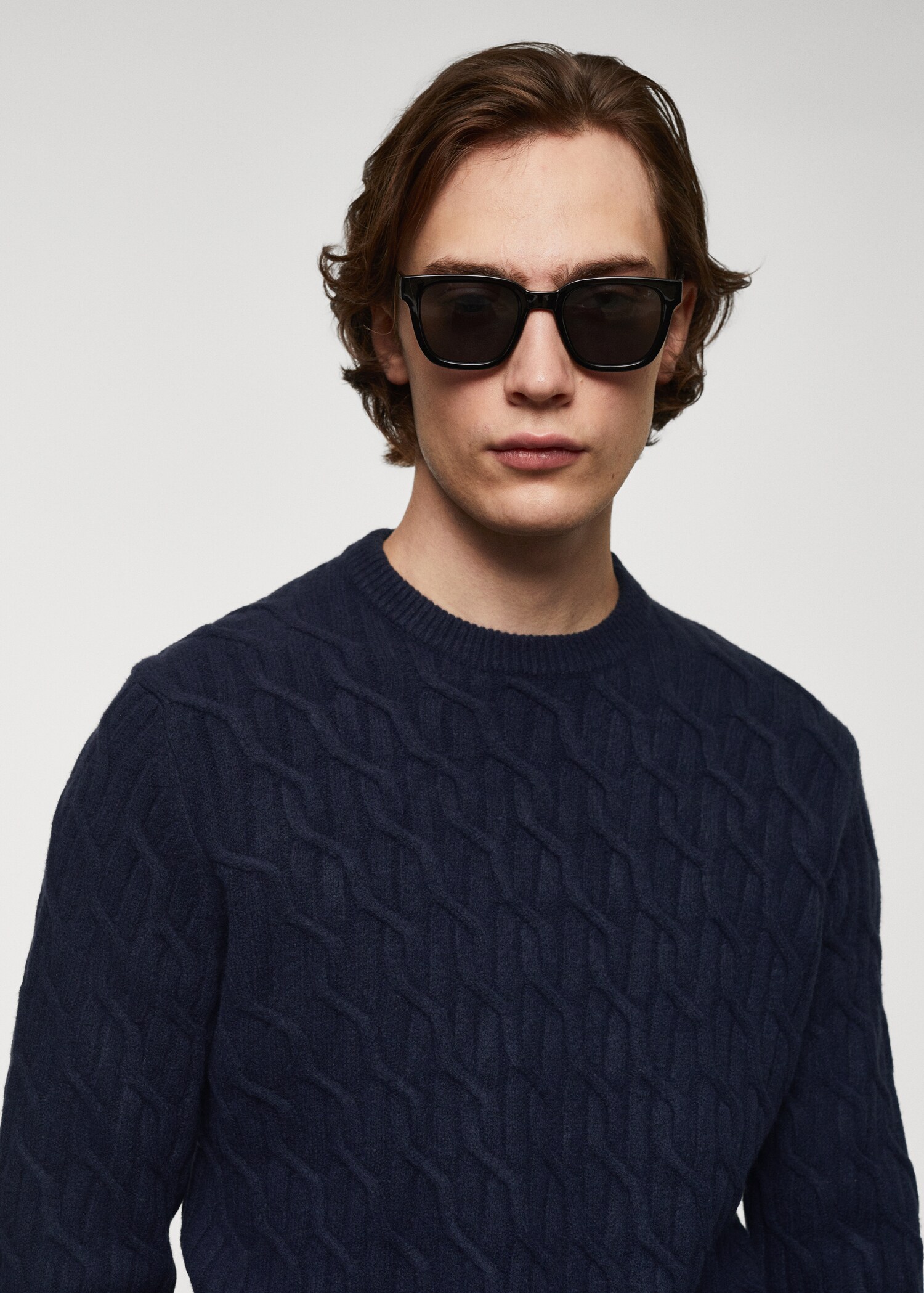 Pull-over maille tressée - Détail de l'article 1
