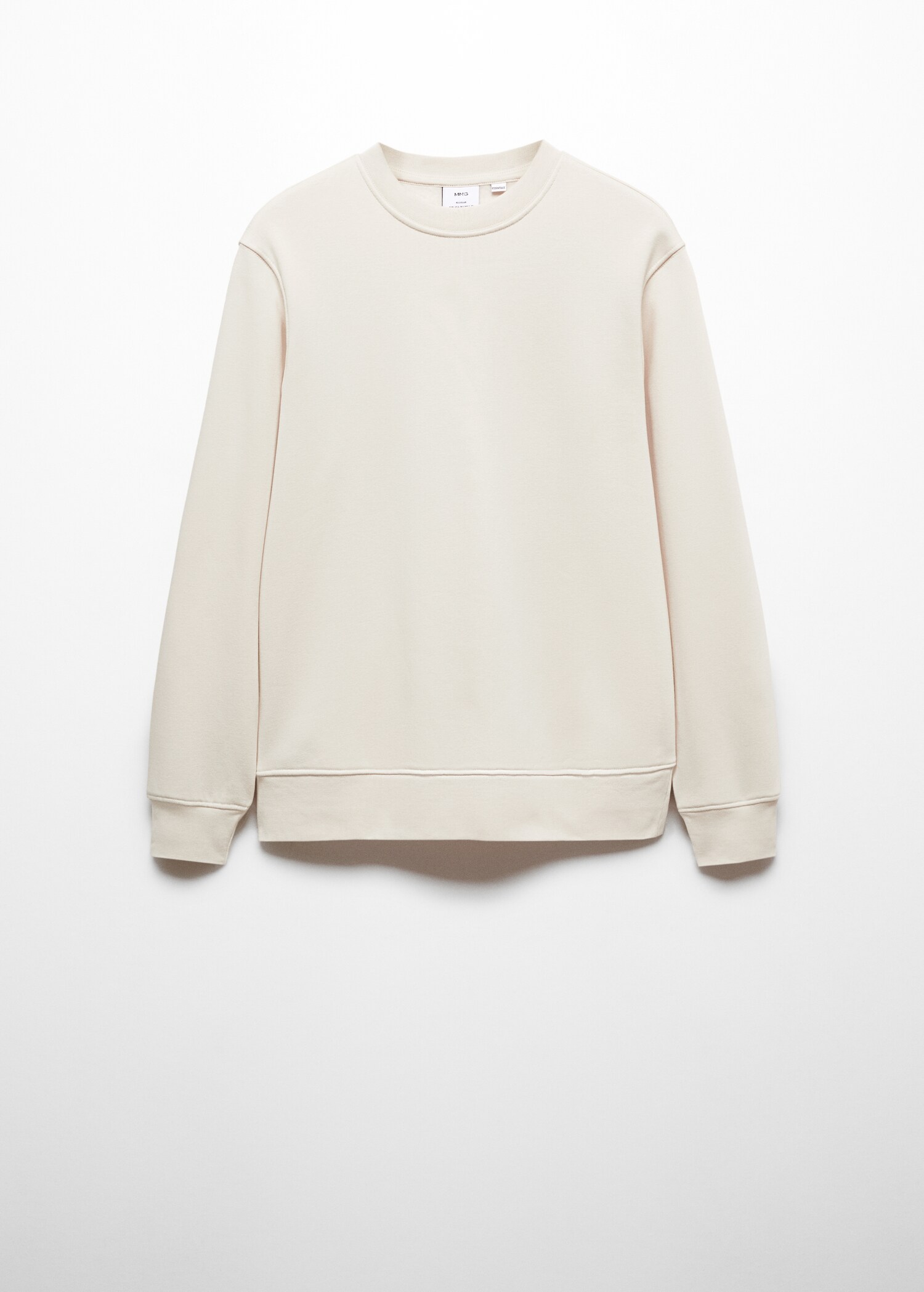 Lightweight cotton sweatshirt - Article without model