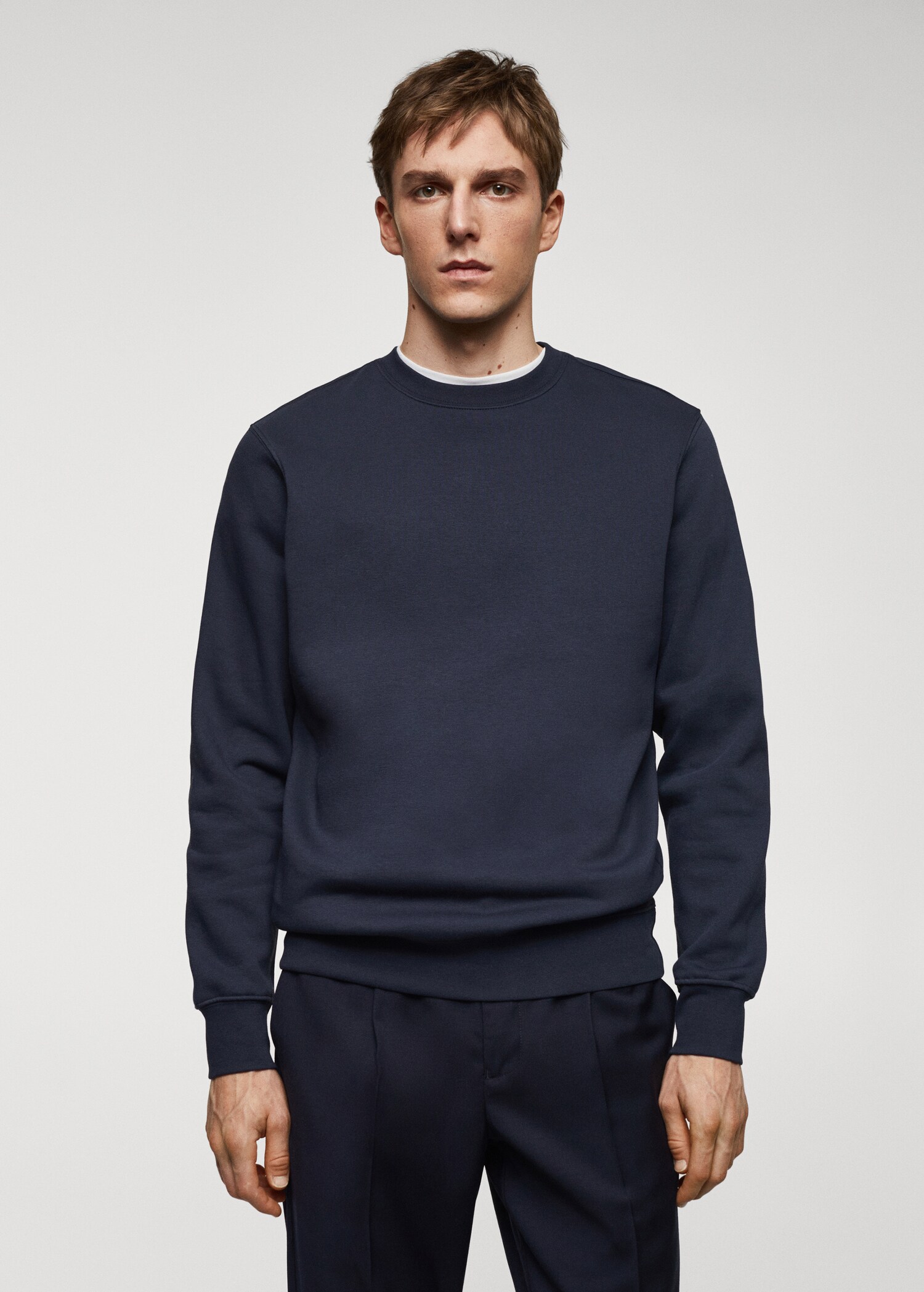 Lightweight cotton sweatshirt - Medium plane