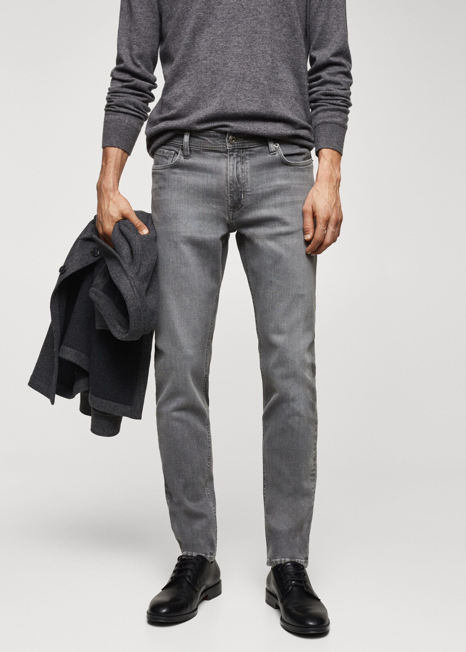 Jan slim-fit jeans - Medium plane