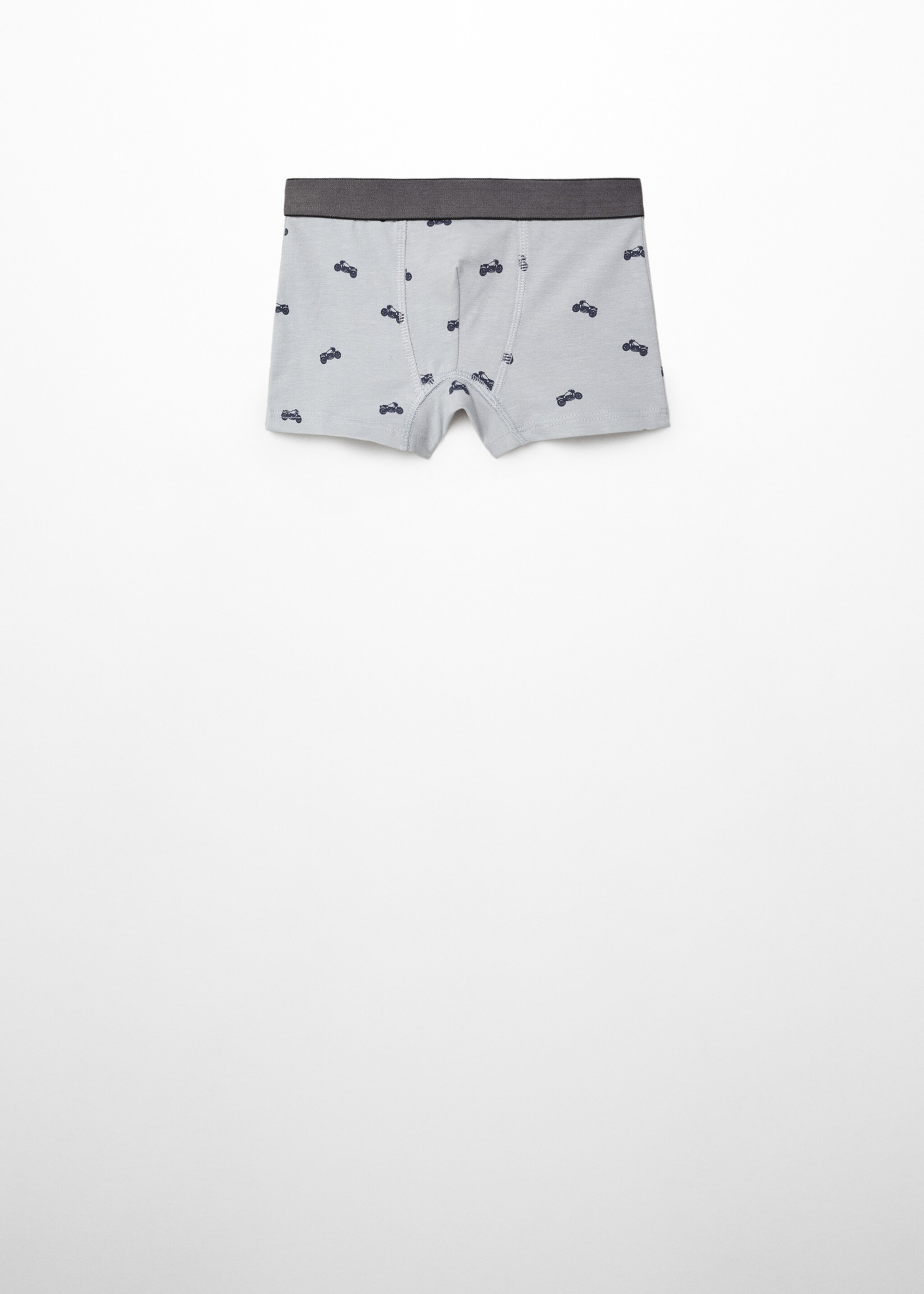 Printed boxer shorts 3 pack - Details of the article 8, Off White. Ref: 67020667-00.
