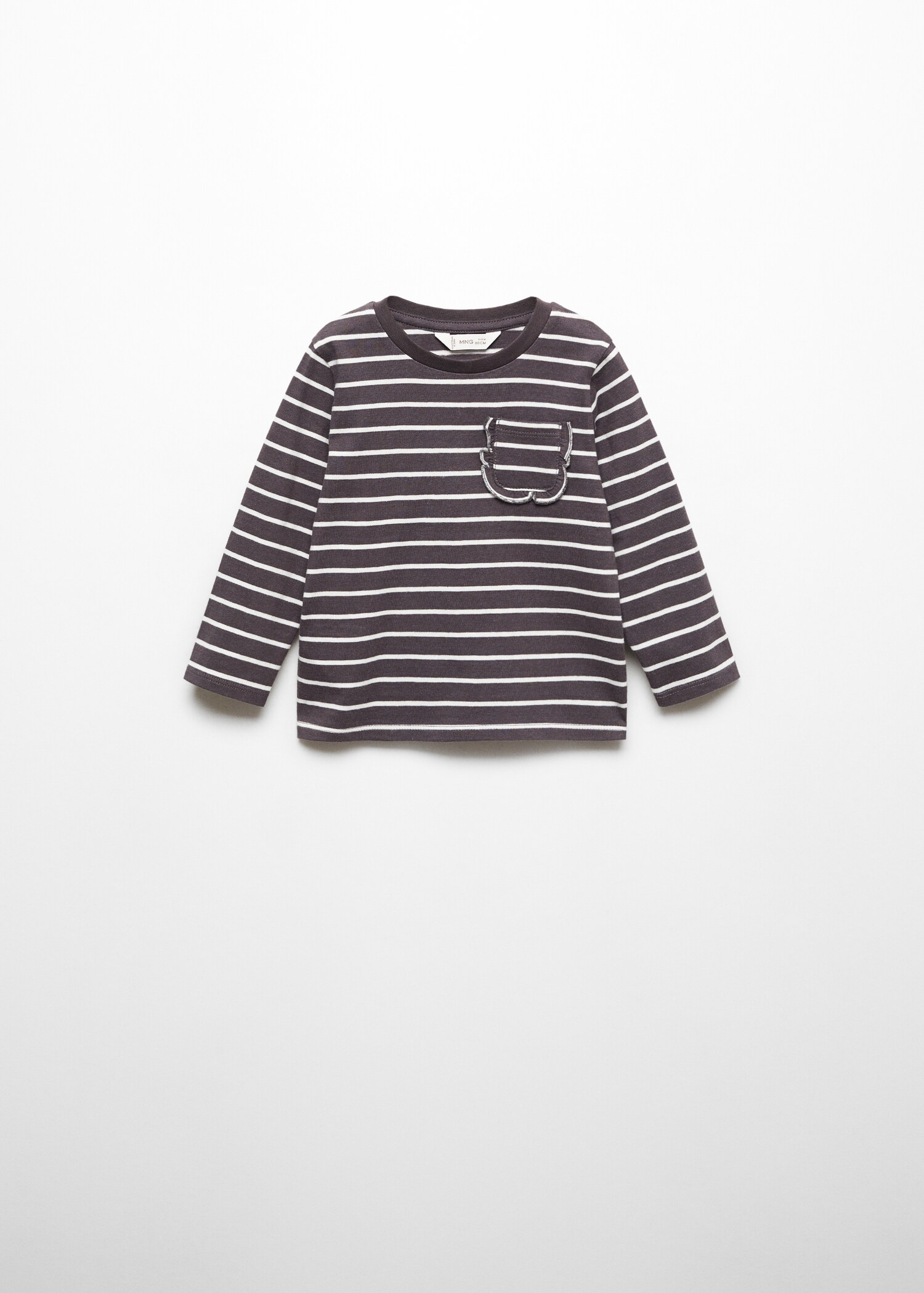 Striped long sleeves t-shirt - Article without model