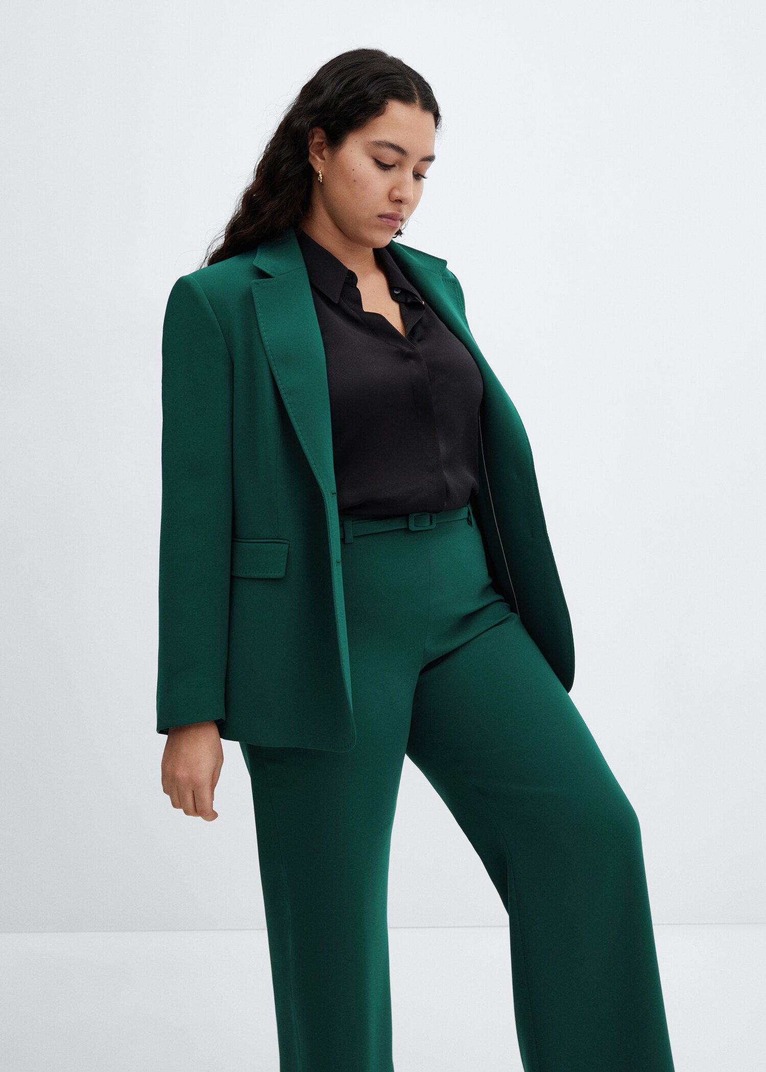 Wideleg suit trousers - Details of the article 5