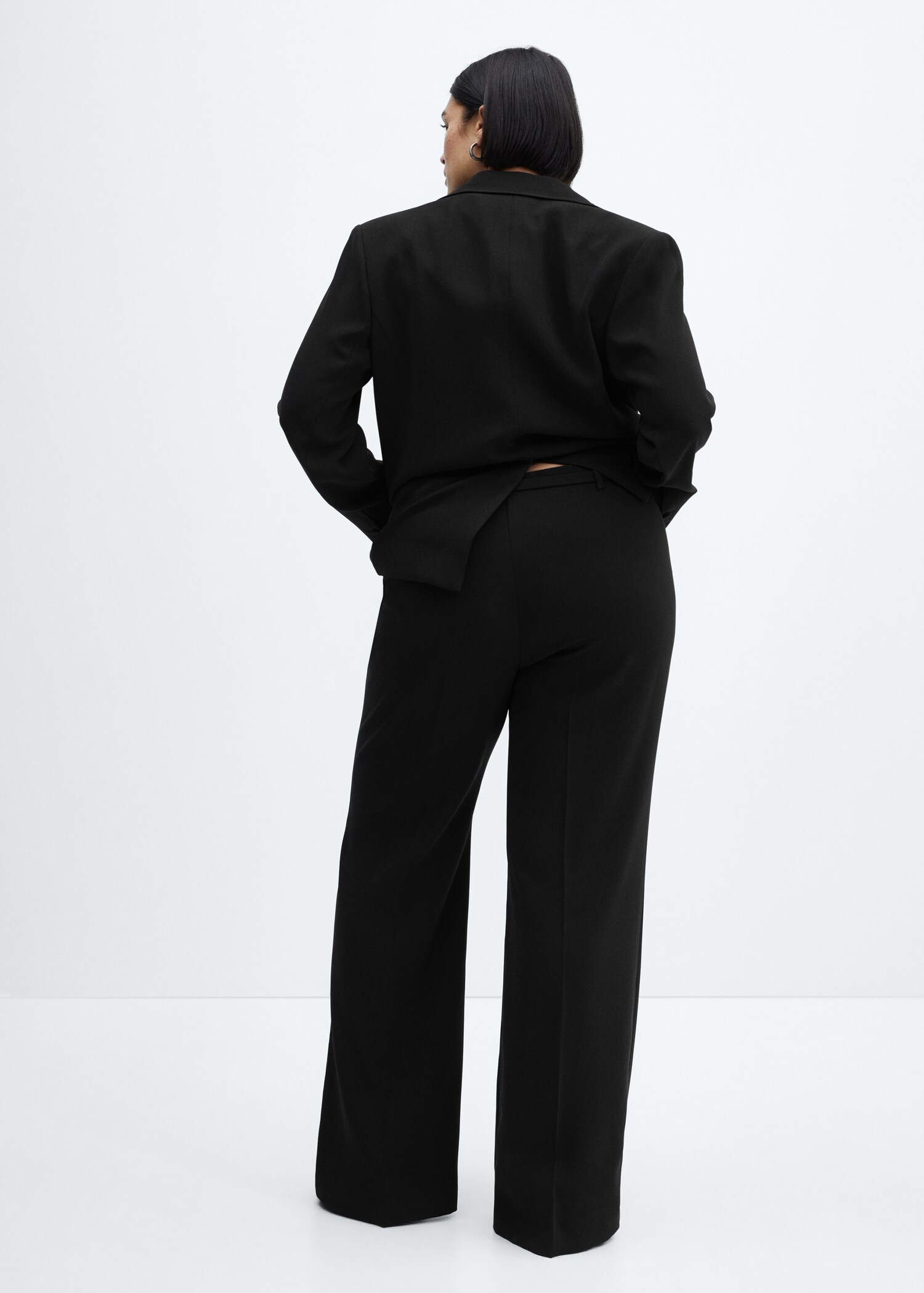 Wideleg suit trousers - Details of the article 4