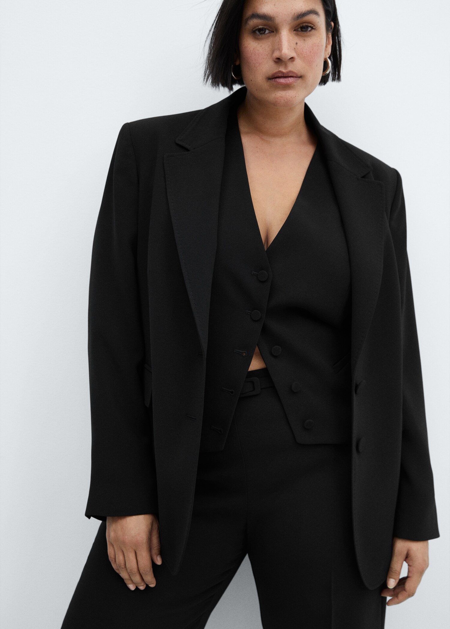 Wideleg suit trousers - Details of the article 5