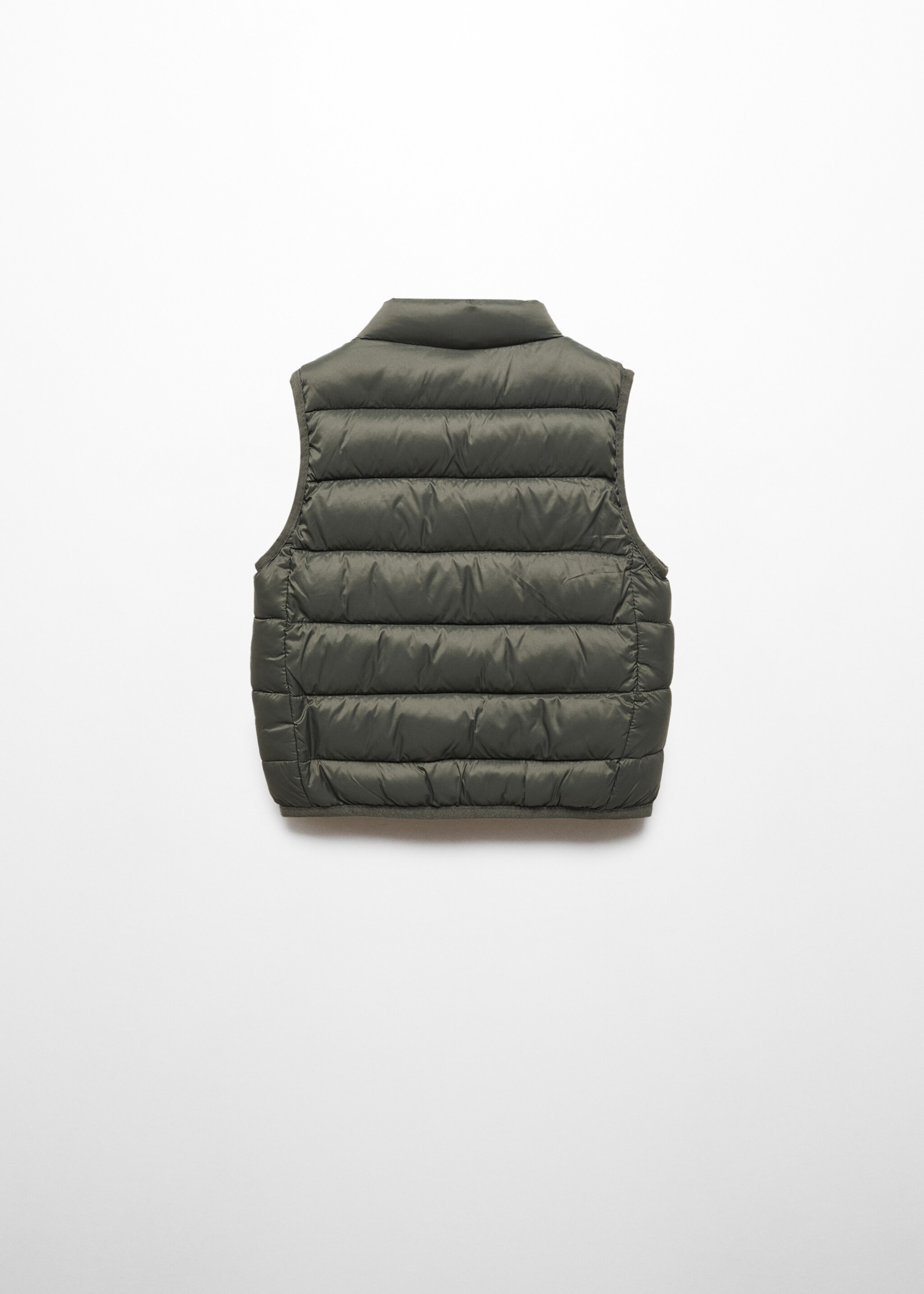 Quilted gilet - Reverse of the article