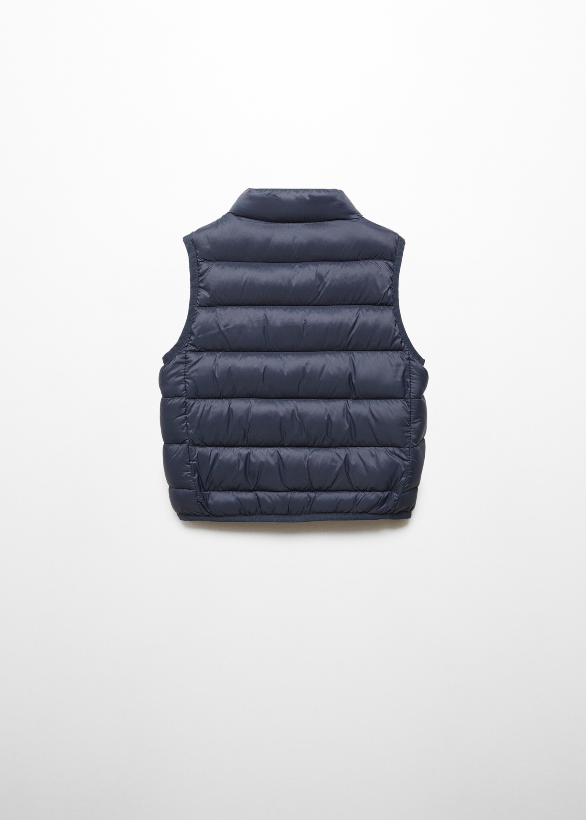 Quilted gilet - Reverse of the article