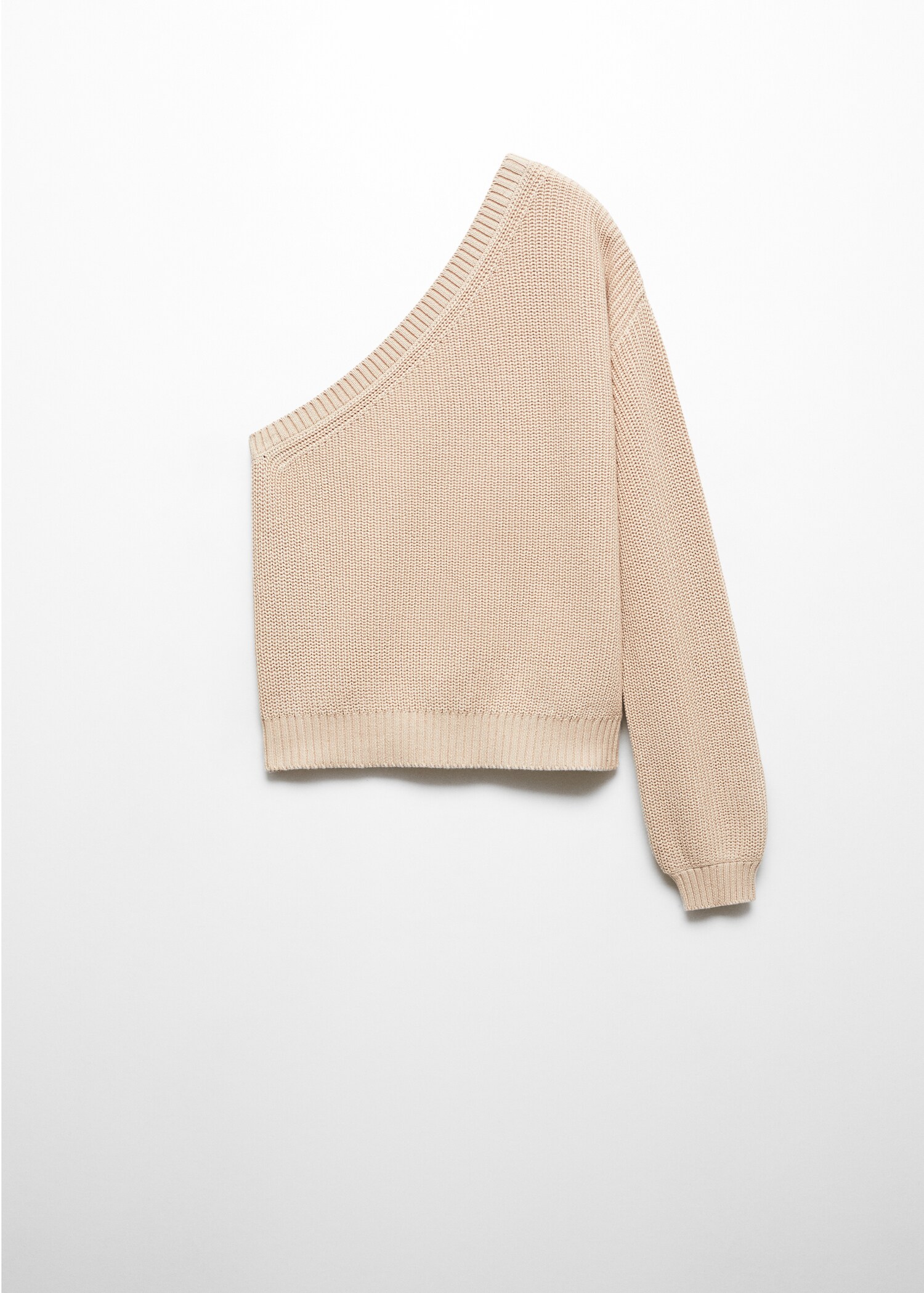 Pull-over maille asymétrique - Article sans modèle