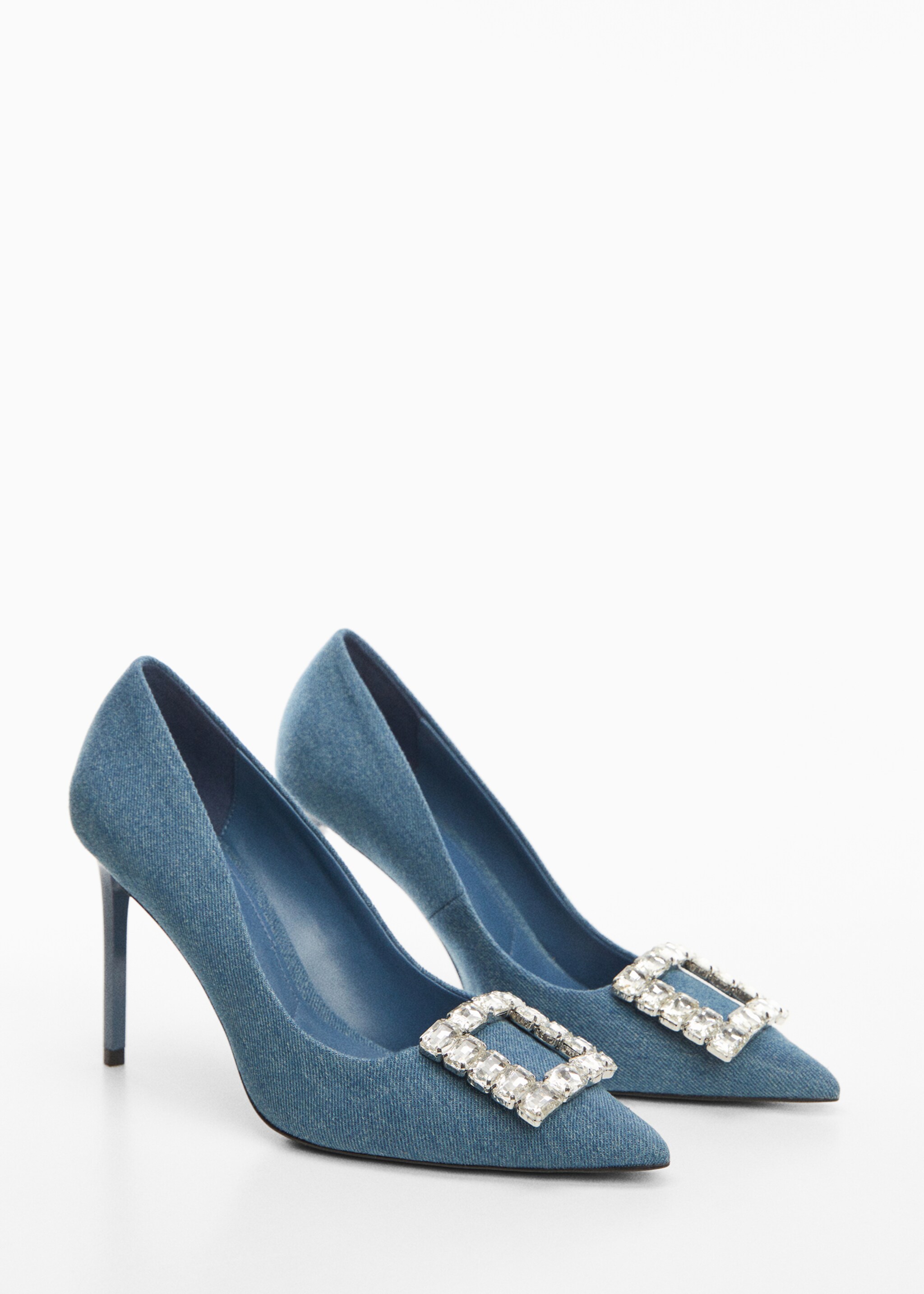 Zapato denim joya - Plano medio
