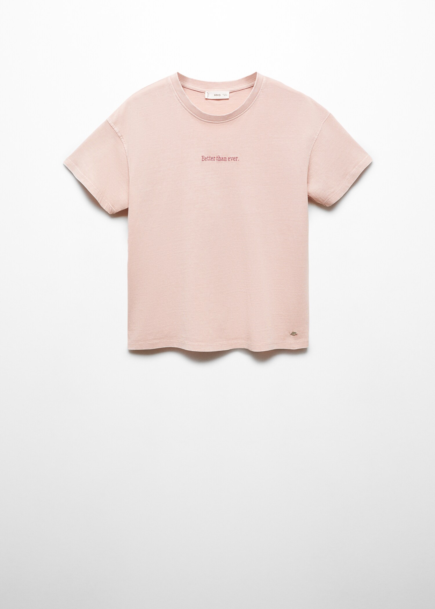 Printed message T-shirt - Article without model