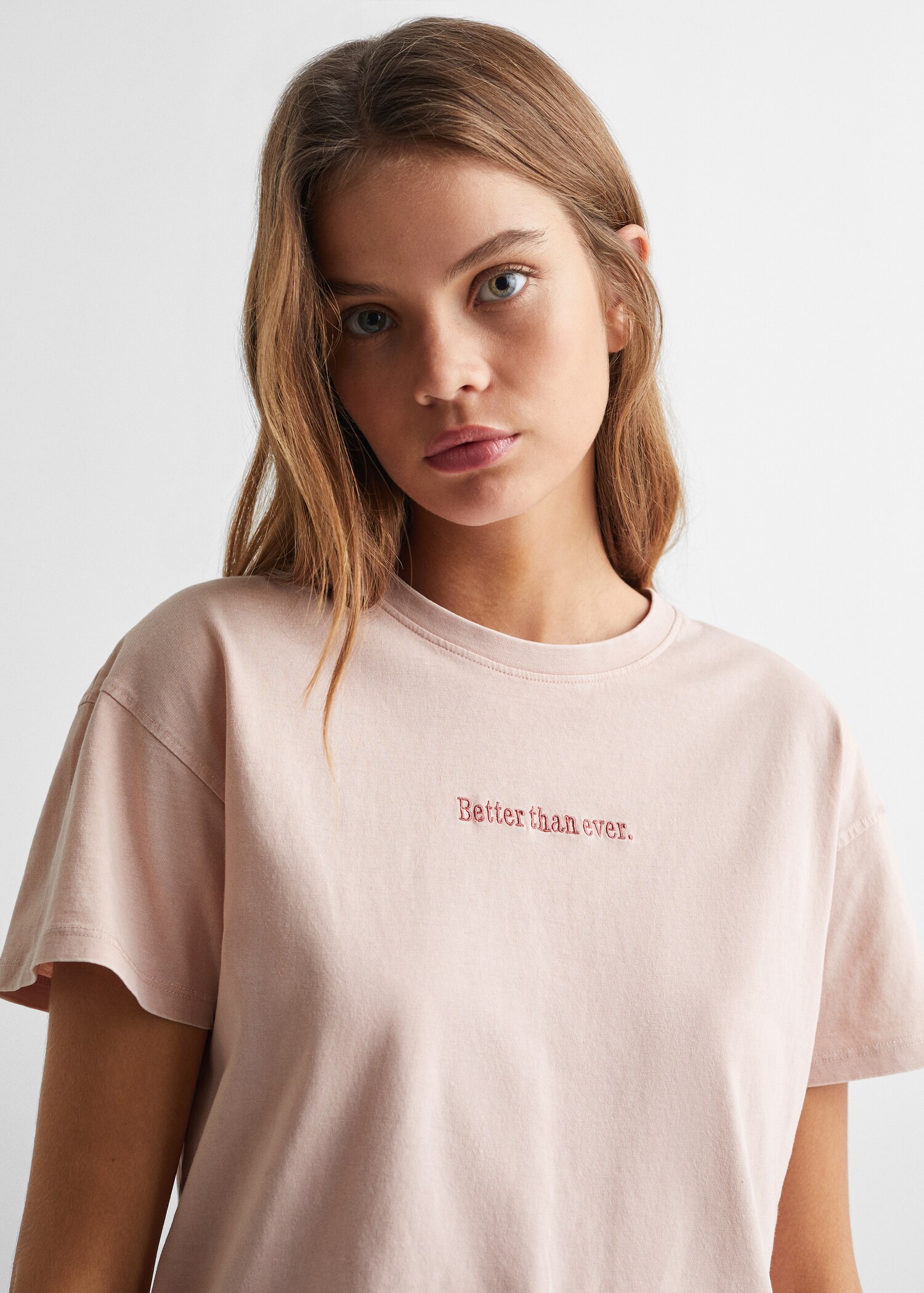 Printed message T-shirt - Details of the article 1
