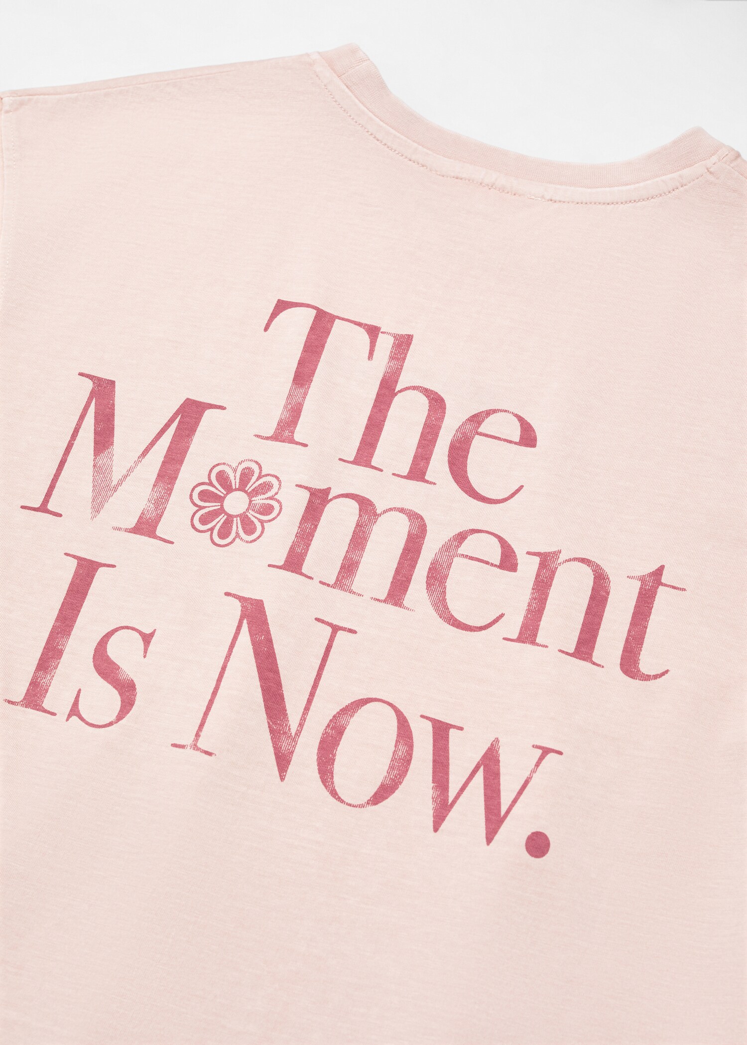 Printed message T-shirt - Details of the article 8