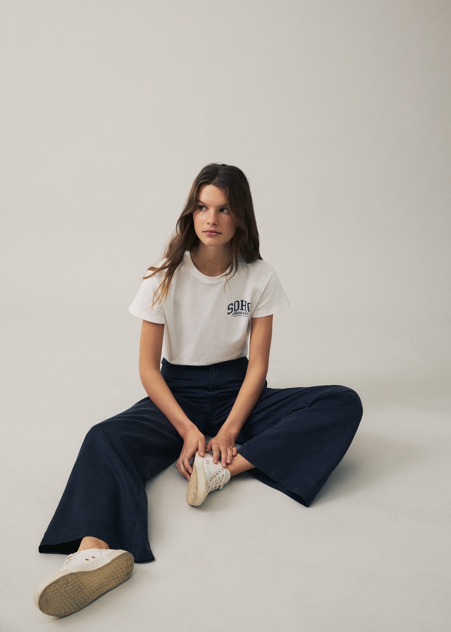 Printed message T-shirt - Details of the article 5
