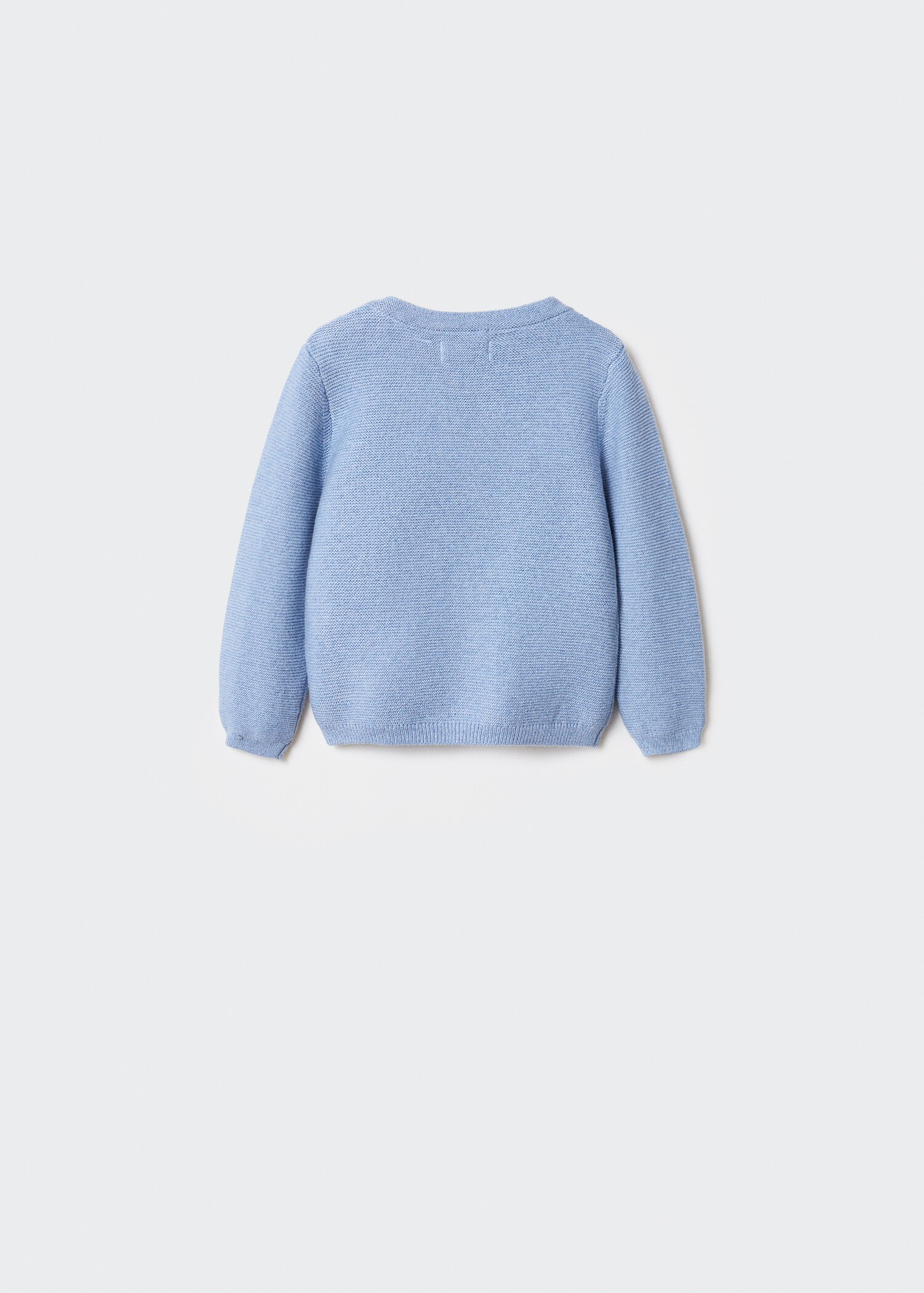 Strickpullover mit Taschen - Rückseite des Artikels