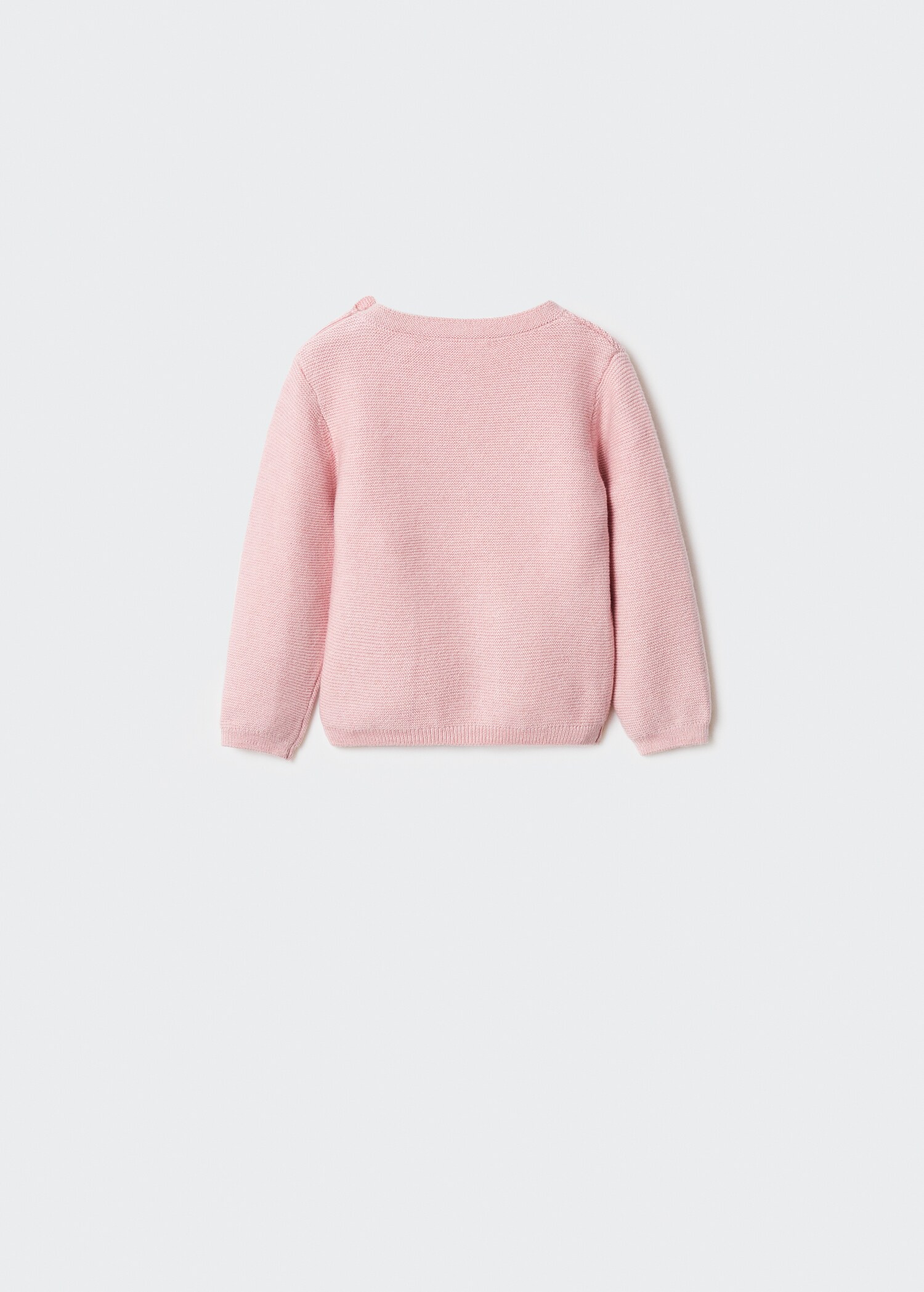 Strickpullover mit Taschen - Rückseite des Artikels