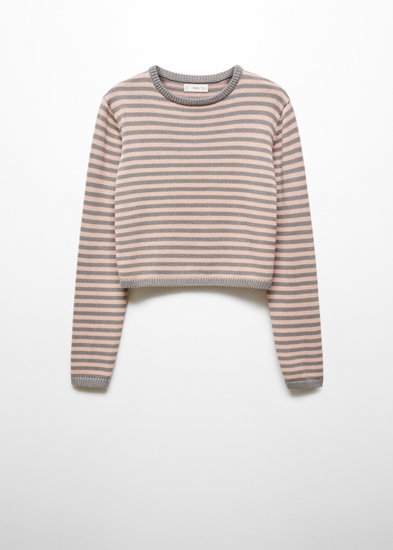 Knit striped sweater - Article without model
