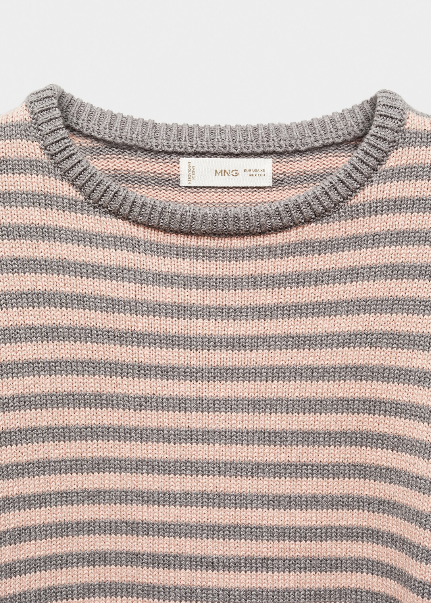 Knit striped sweater - Details of the article 8