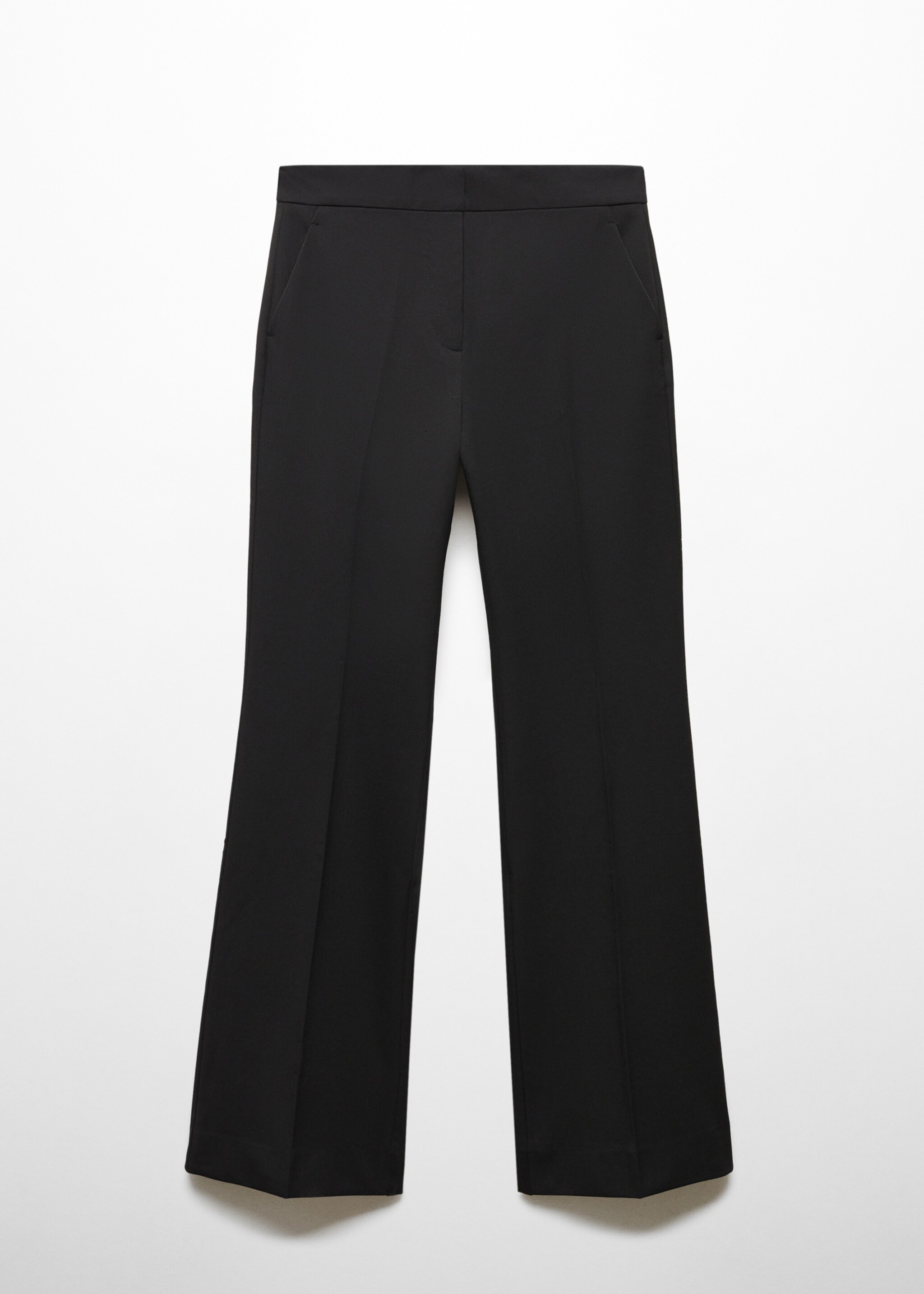 Mid-rise wide leg trousers - Article without model