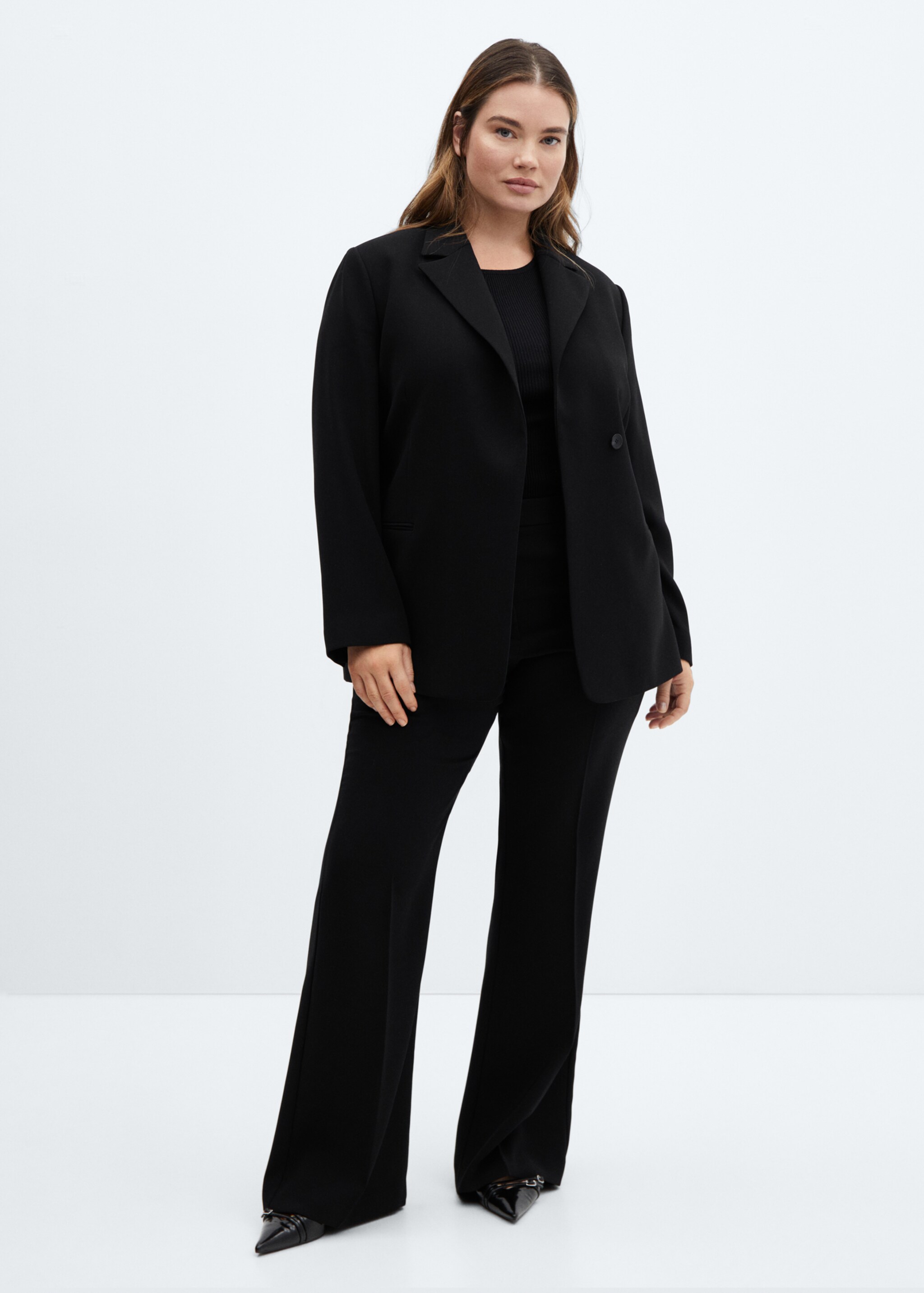 Pantaloni de costum evazați - Detaliu al articolului 3