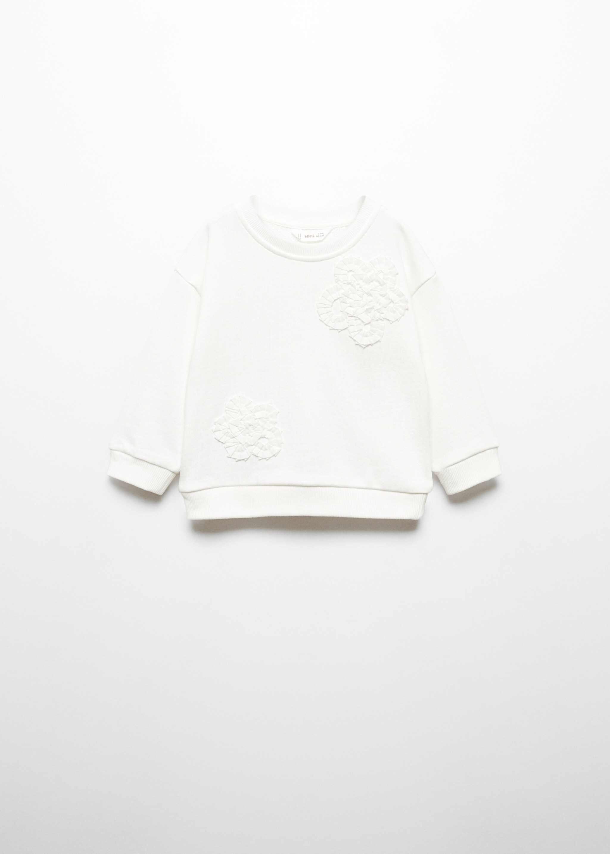 Printed cotton sweatshirt - Article without model