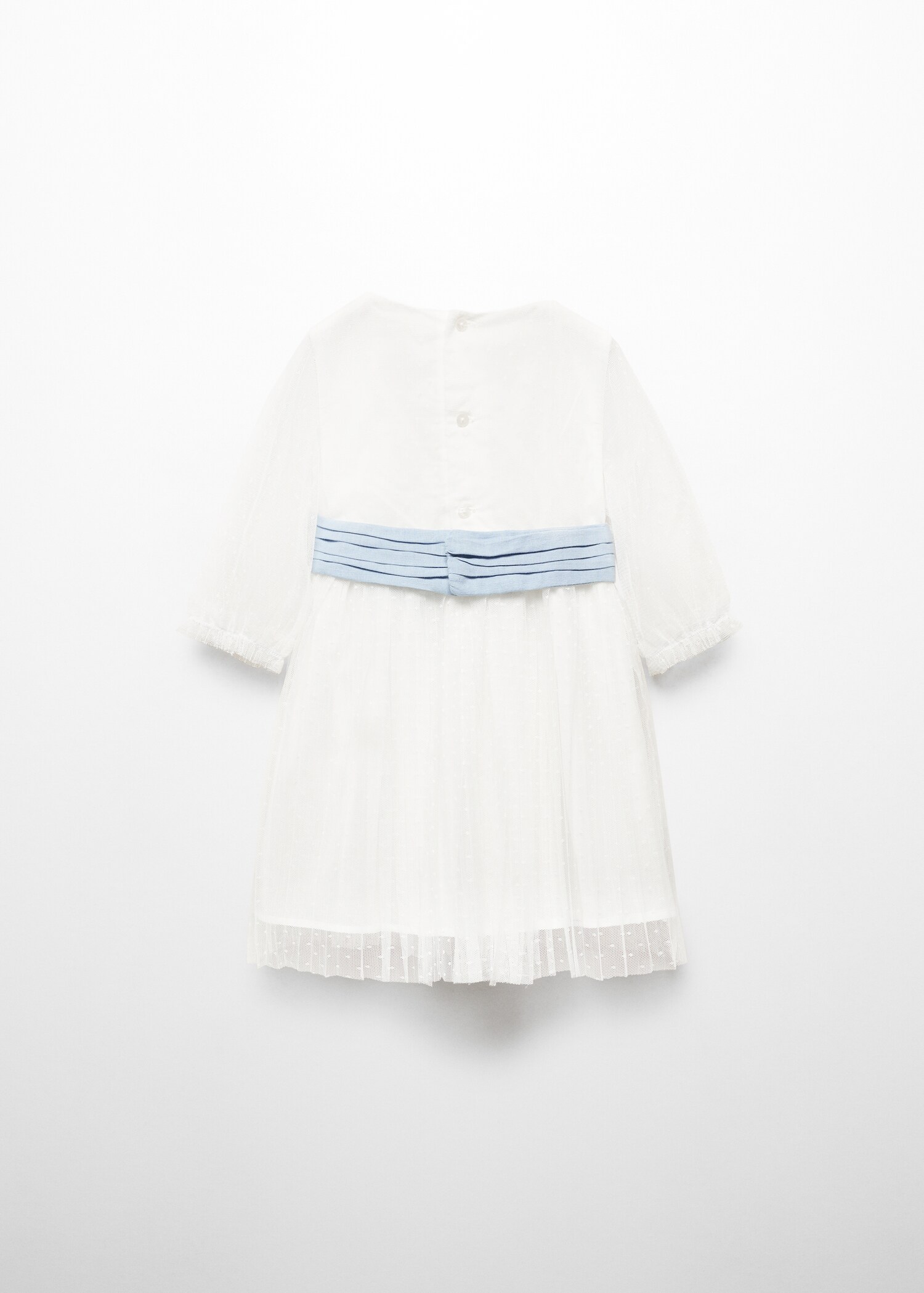 Robe plumetis - Verso de l’article