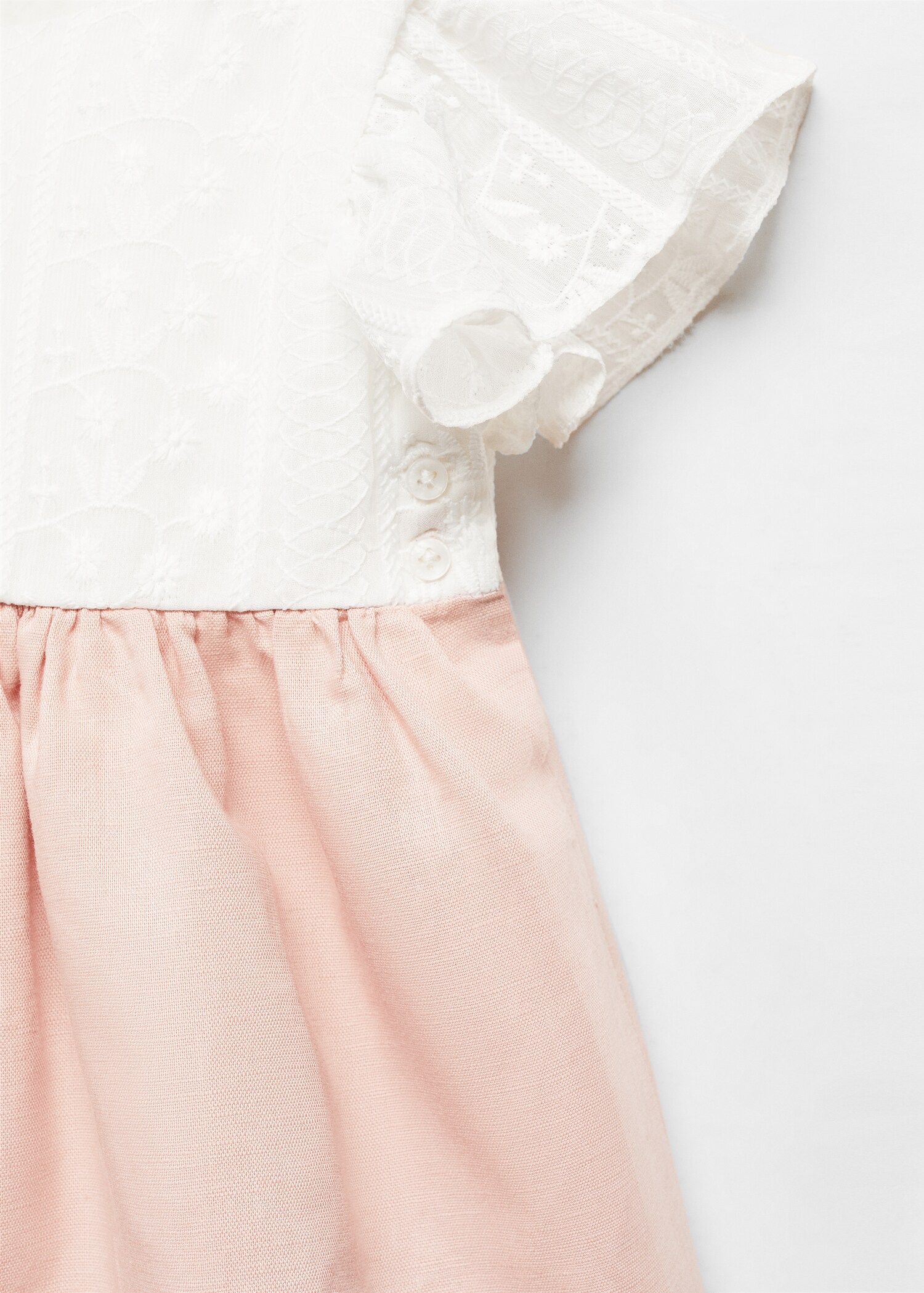 Besticktes Kleid mit Schleife - Detail des Artikels 0