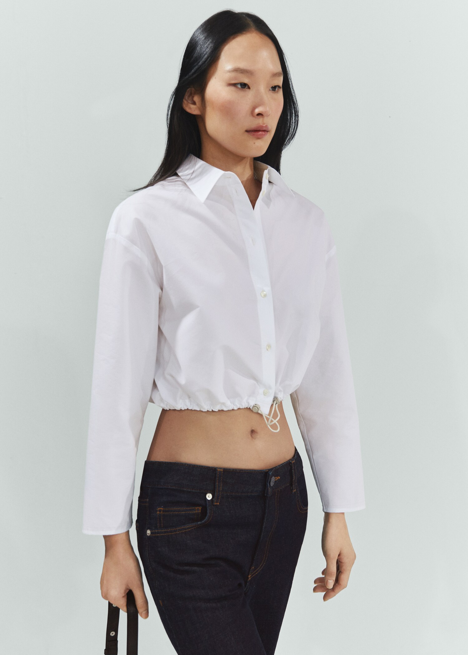 Cotton parachute shirt - Medium plane