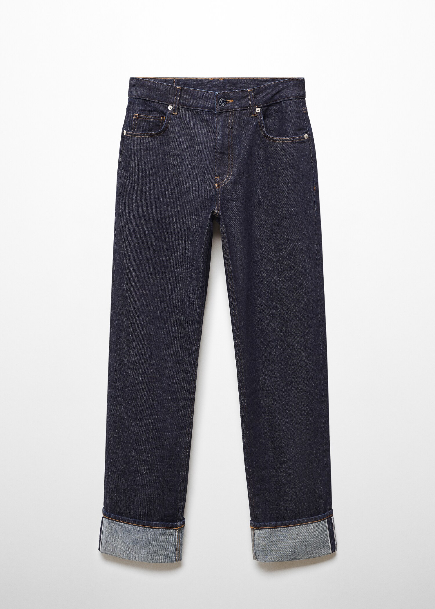 Straight selvedge jeans - Article without model