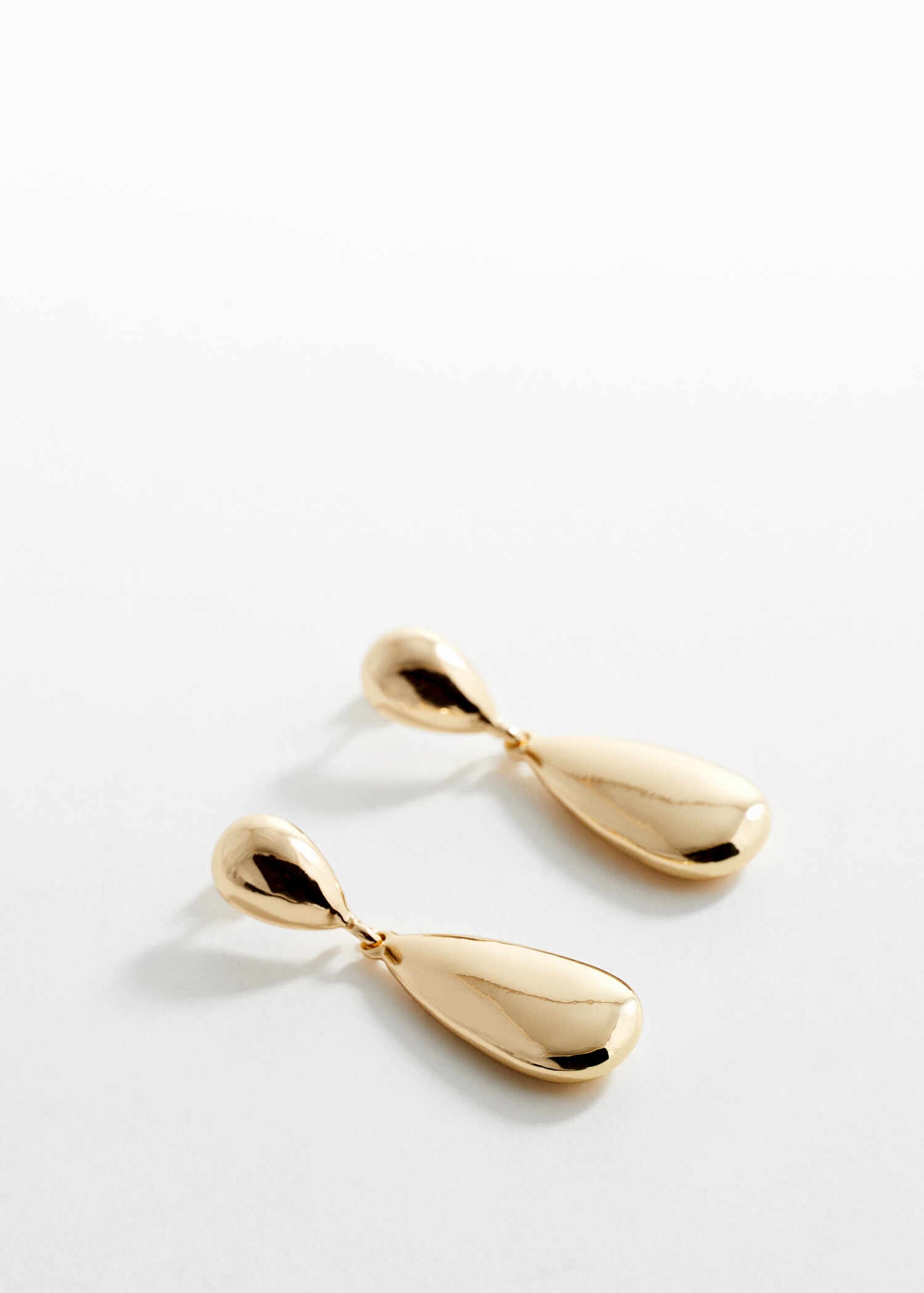 Metal pendants earrings - Medium plane