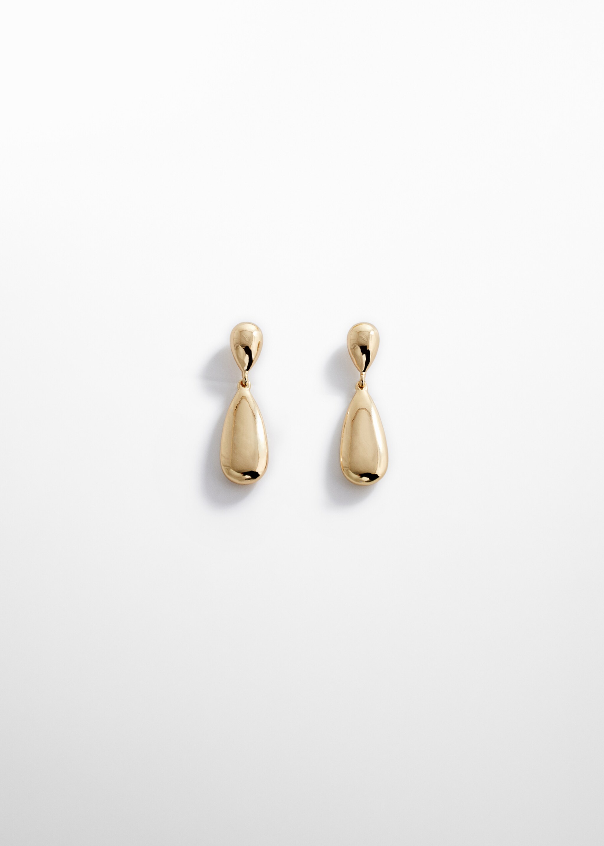 Metal pendants earrings - Article without model, Gold. Ref: 67024043-00.