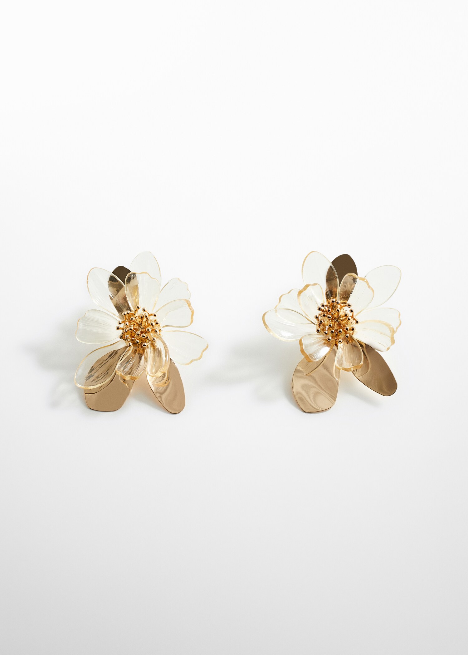 Boucles d'oreilles maxi fleur - Article sans modèle