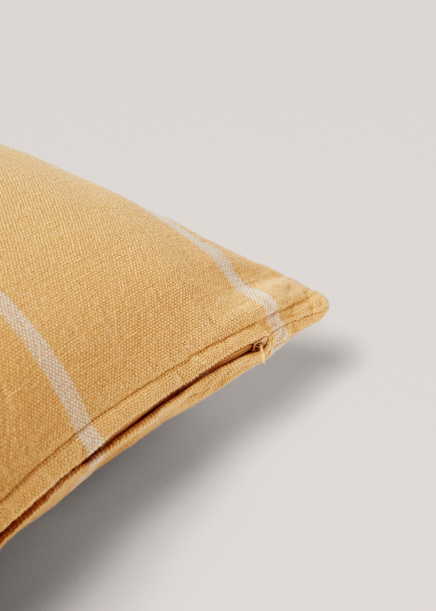 Randigt kuddfodral bomull och linne 40x60 cm - Detaljer om artikeln 1