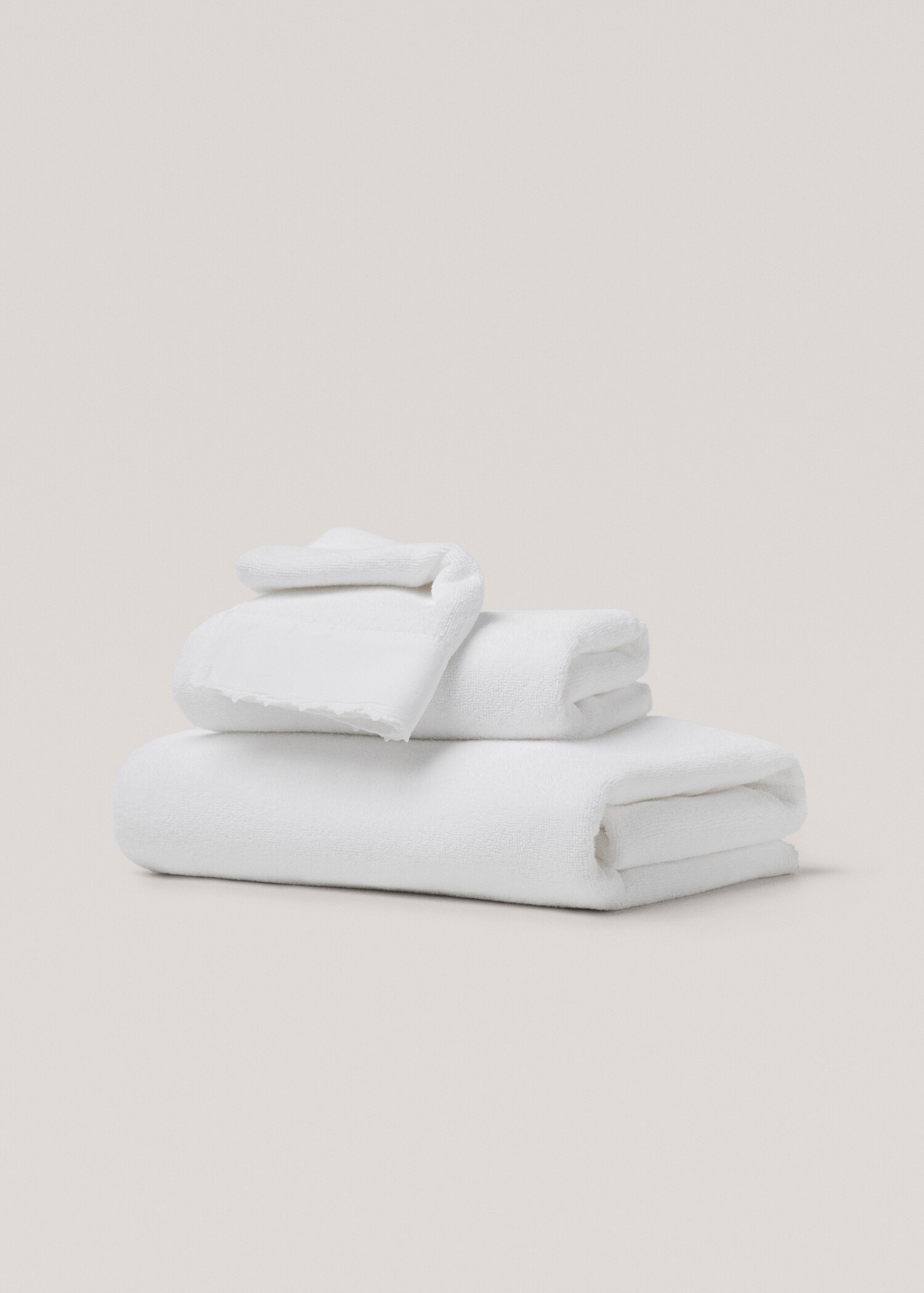 Cotton bath towel 50x90cm - Article without model