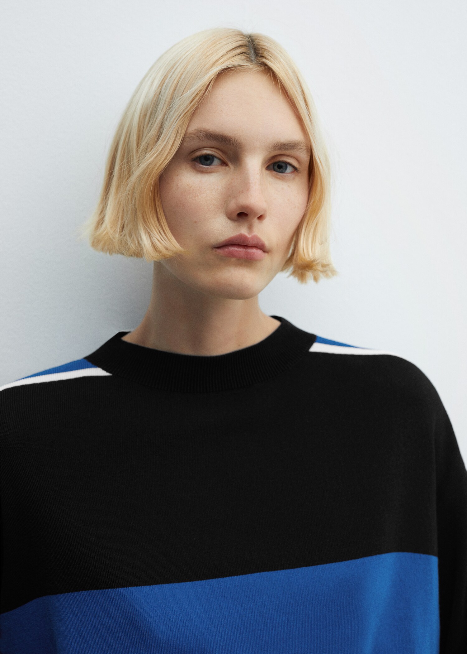 Pull-over maille col rond - Détail de l'article 1
