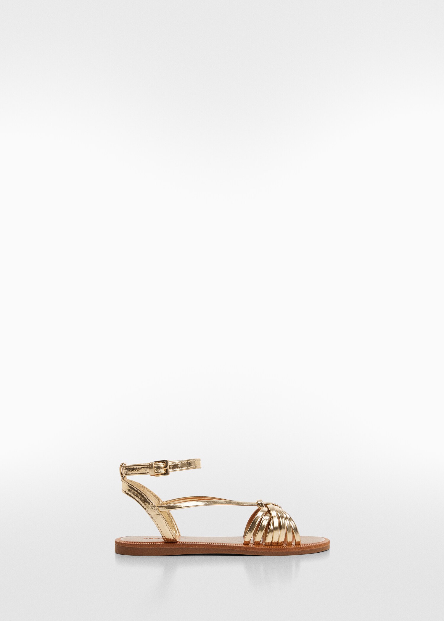 Sandalen mit gerafften Riemchen - Artikel ohne Model