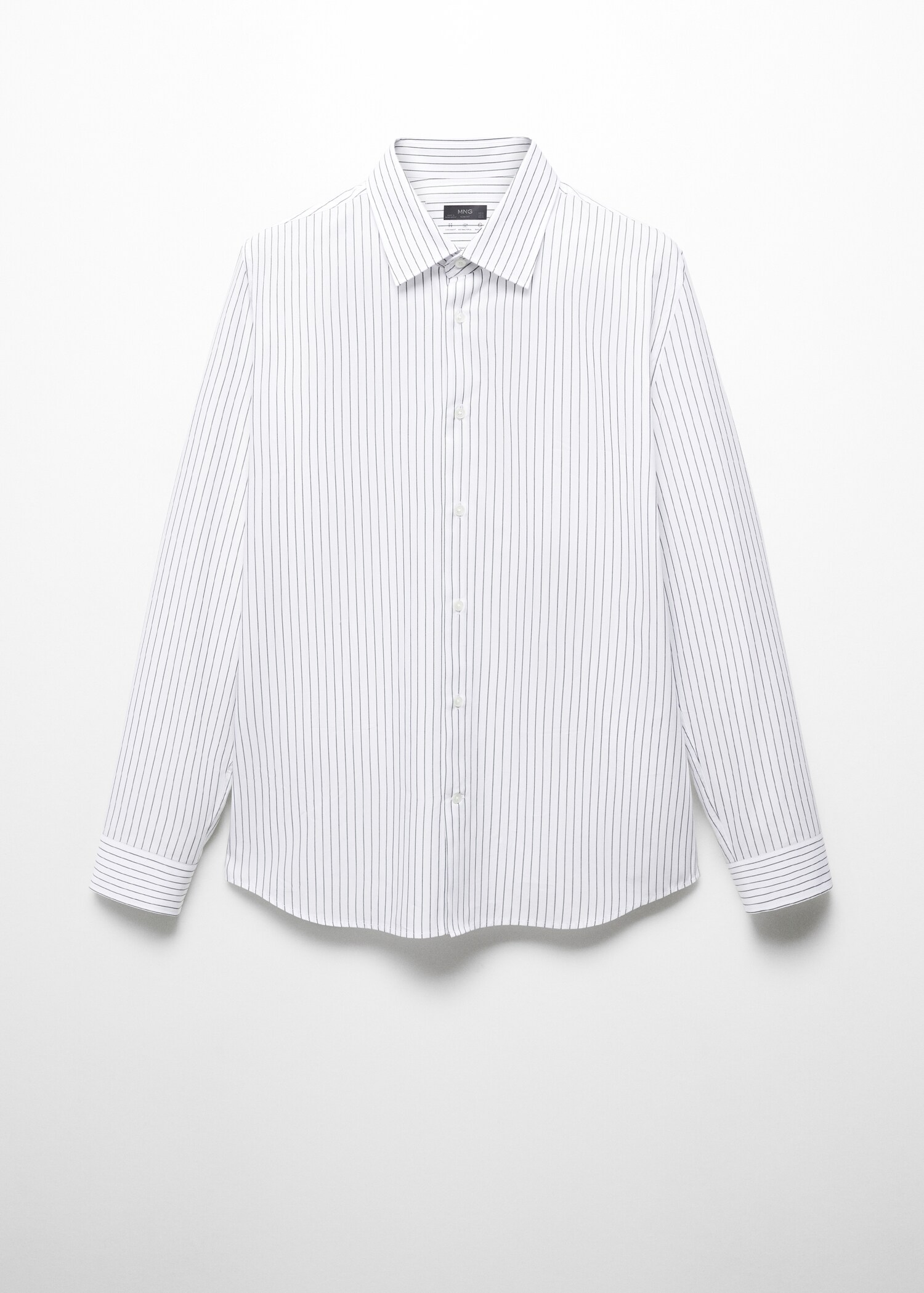 Chemise slim-fit rayures Coolmax® - Article sans modèle