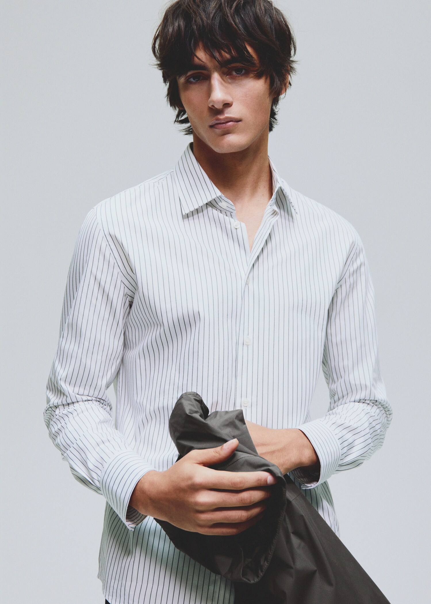 Chemise slim-fit rayures Coolmax® - Détail de l'article 5