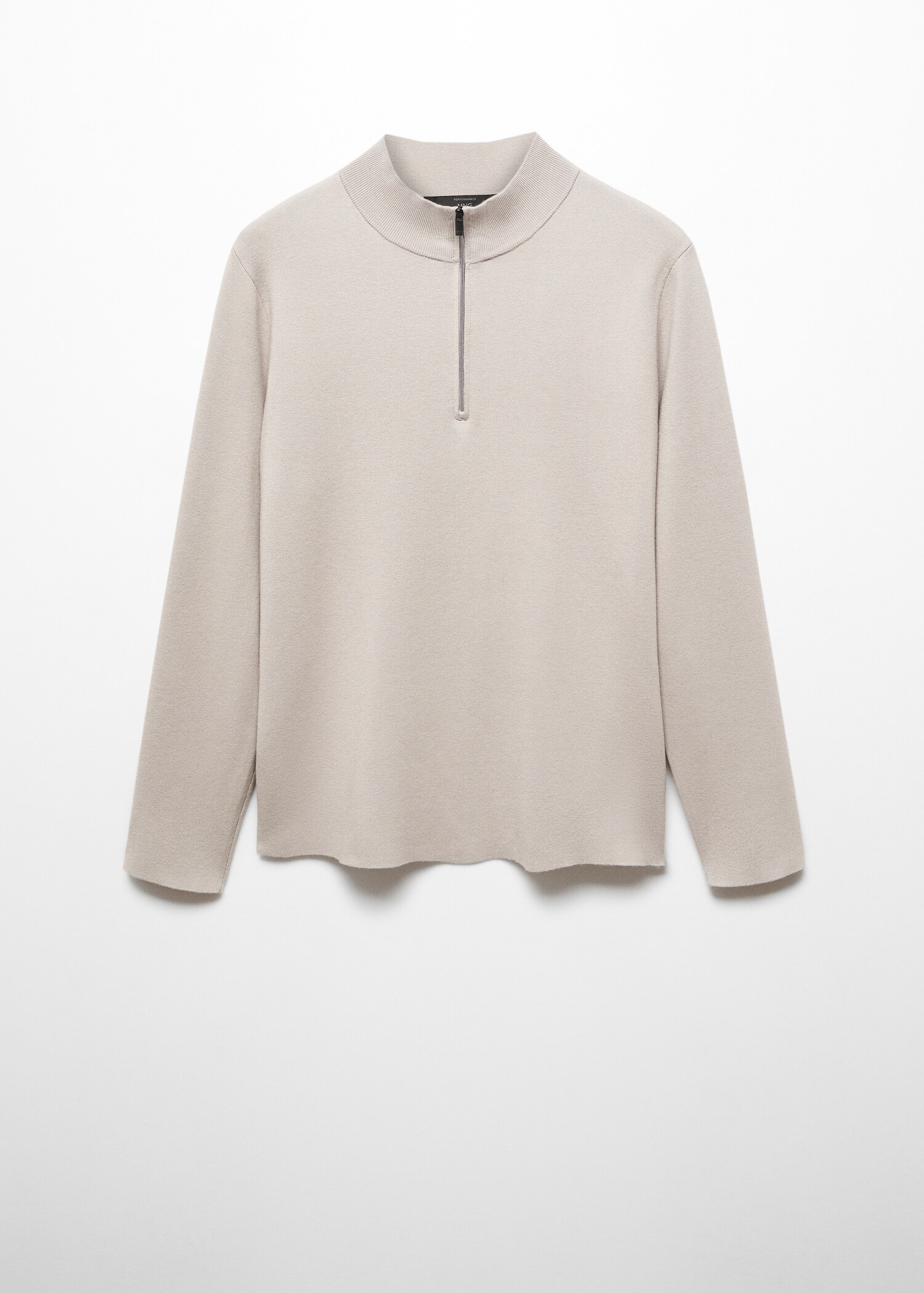 Svetr se stojáčkem na zip - Zboží bez modelu