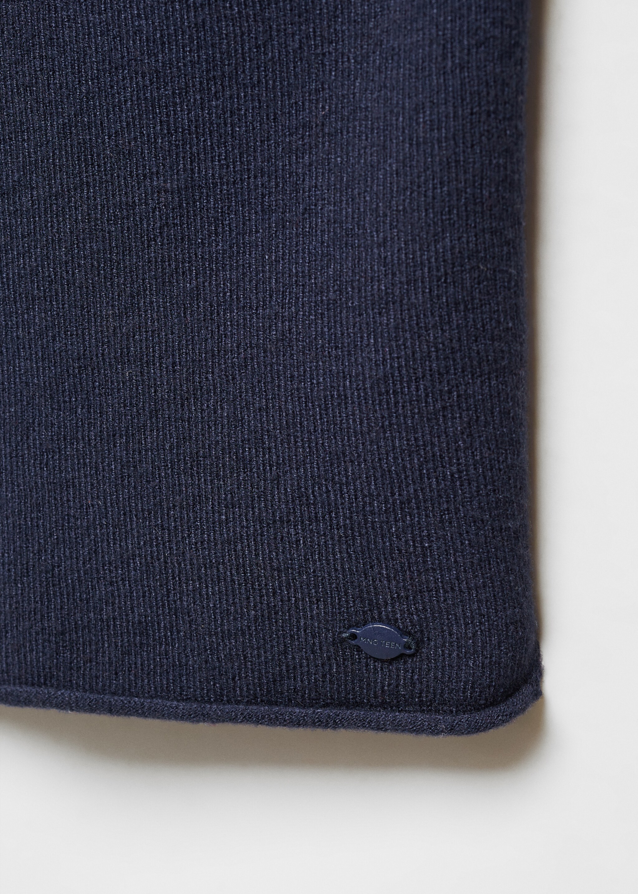 Knit strap top - Details of the article 8, Dark Navy. Ref: 67024458-00.