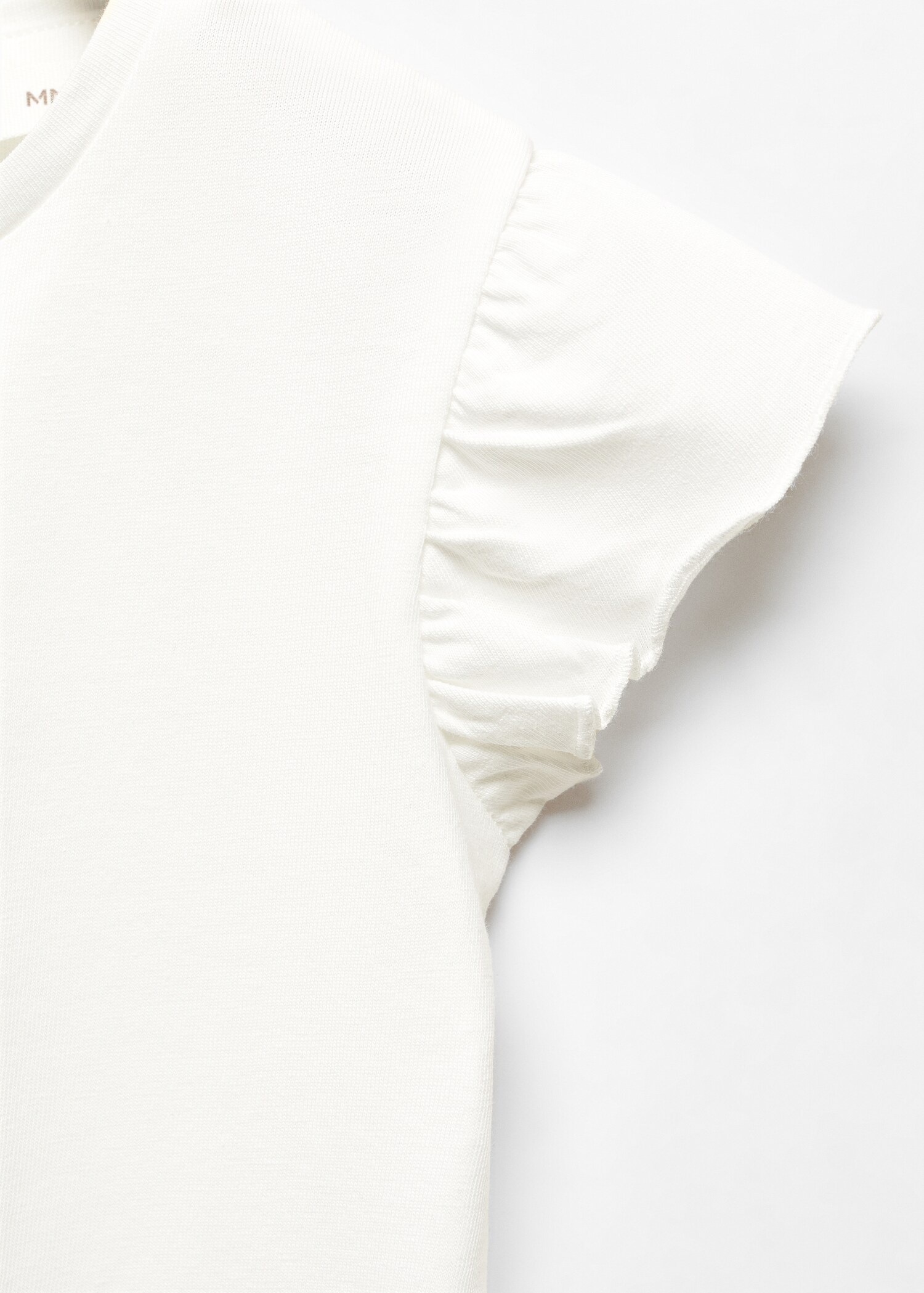 Frills cotton t-shirt - Details of the article 8